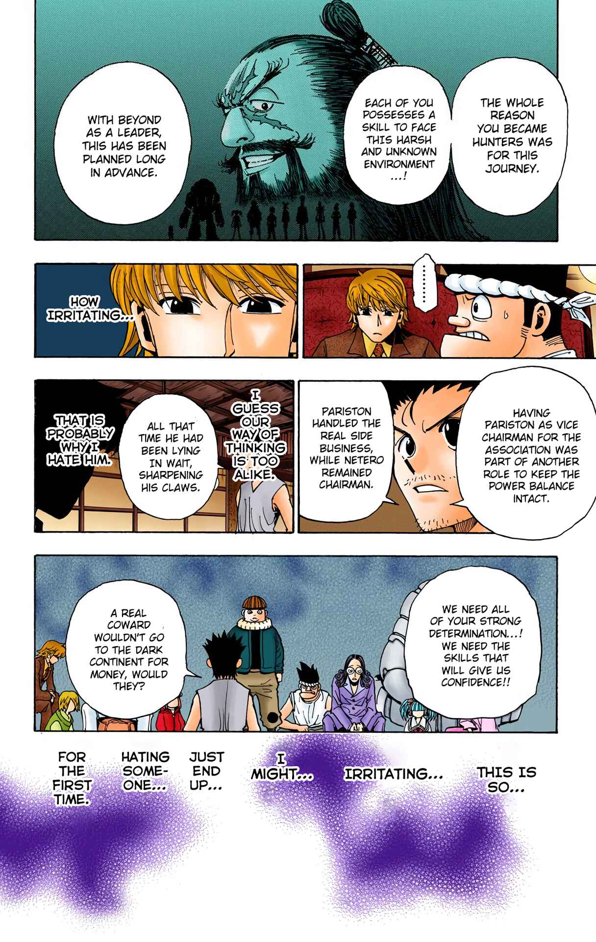 Page 8 Chapter 345 HUNTER x HUNTER (Official Colored)