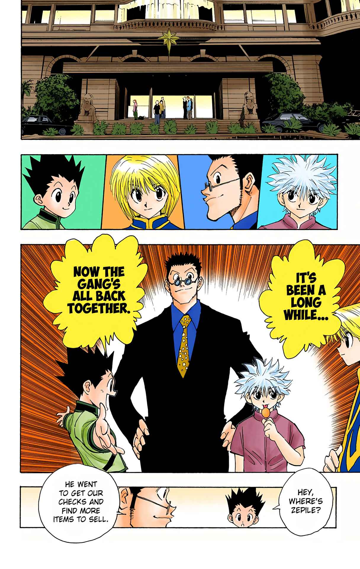 Page 4 Chapter 103 HUNTER x HUNTER (Official Colored)