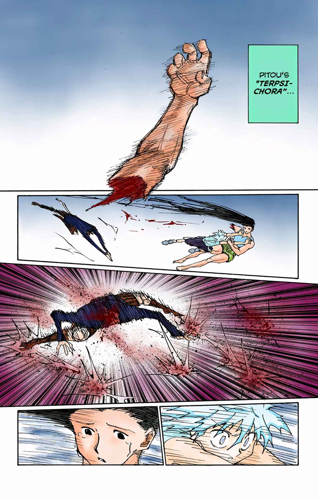 Page 8 Chapter 307 HUNTER x HUNTER (Official Colored)