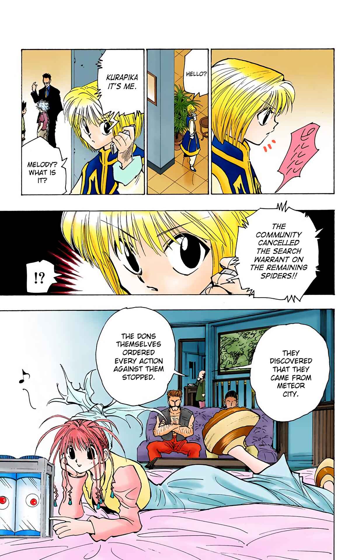 Page 3 Chapter 105 HUNTER x HUNTER (Official Colored)