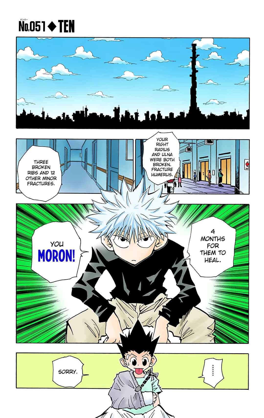 Page 1 Chapter 51 HUNTER x HUNTER (Official Colored)