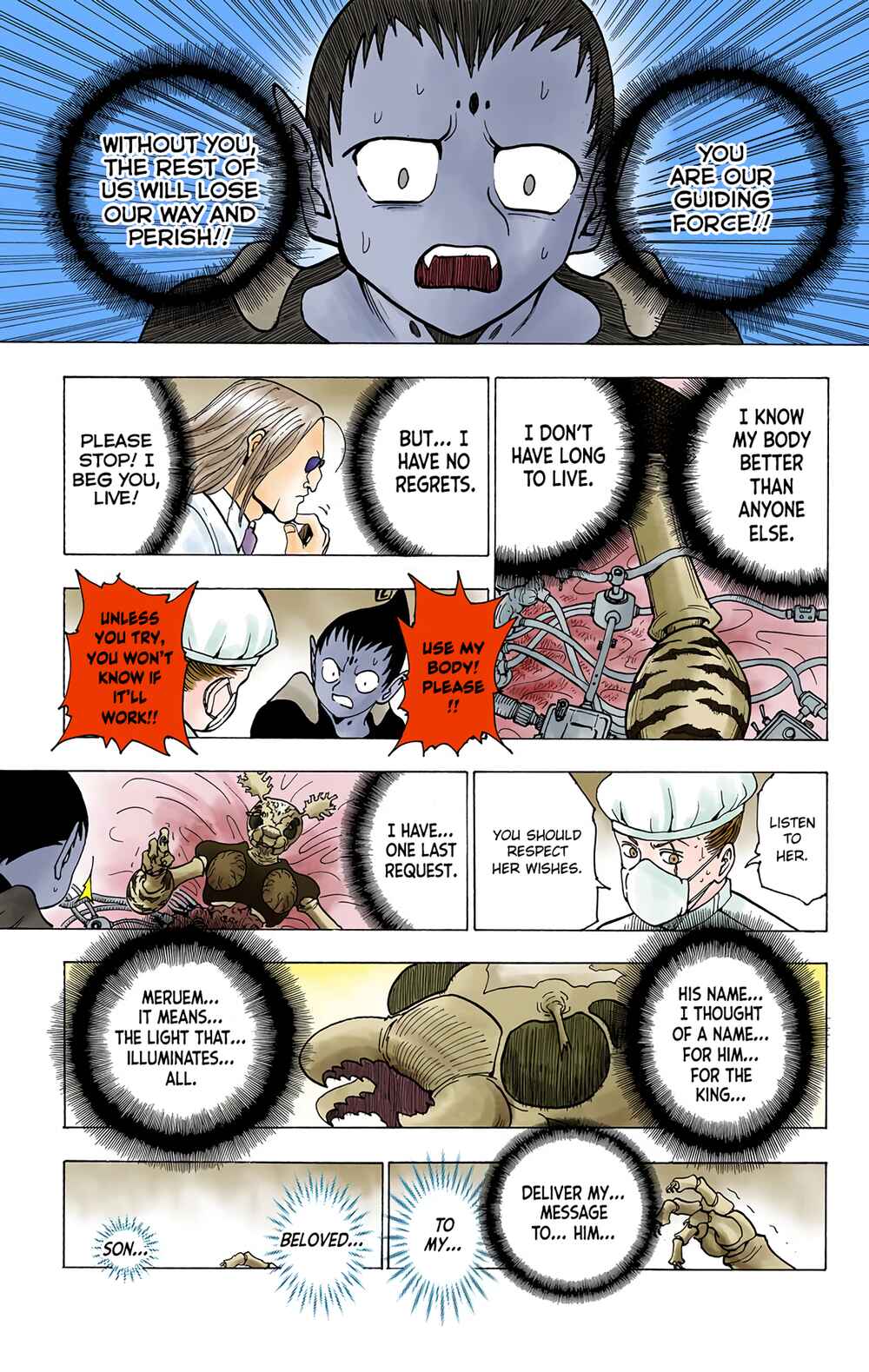 Page 9 Chapter 215 HUNTER x HUNTER (Official Colored)