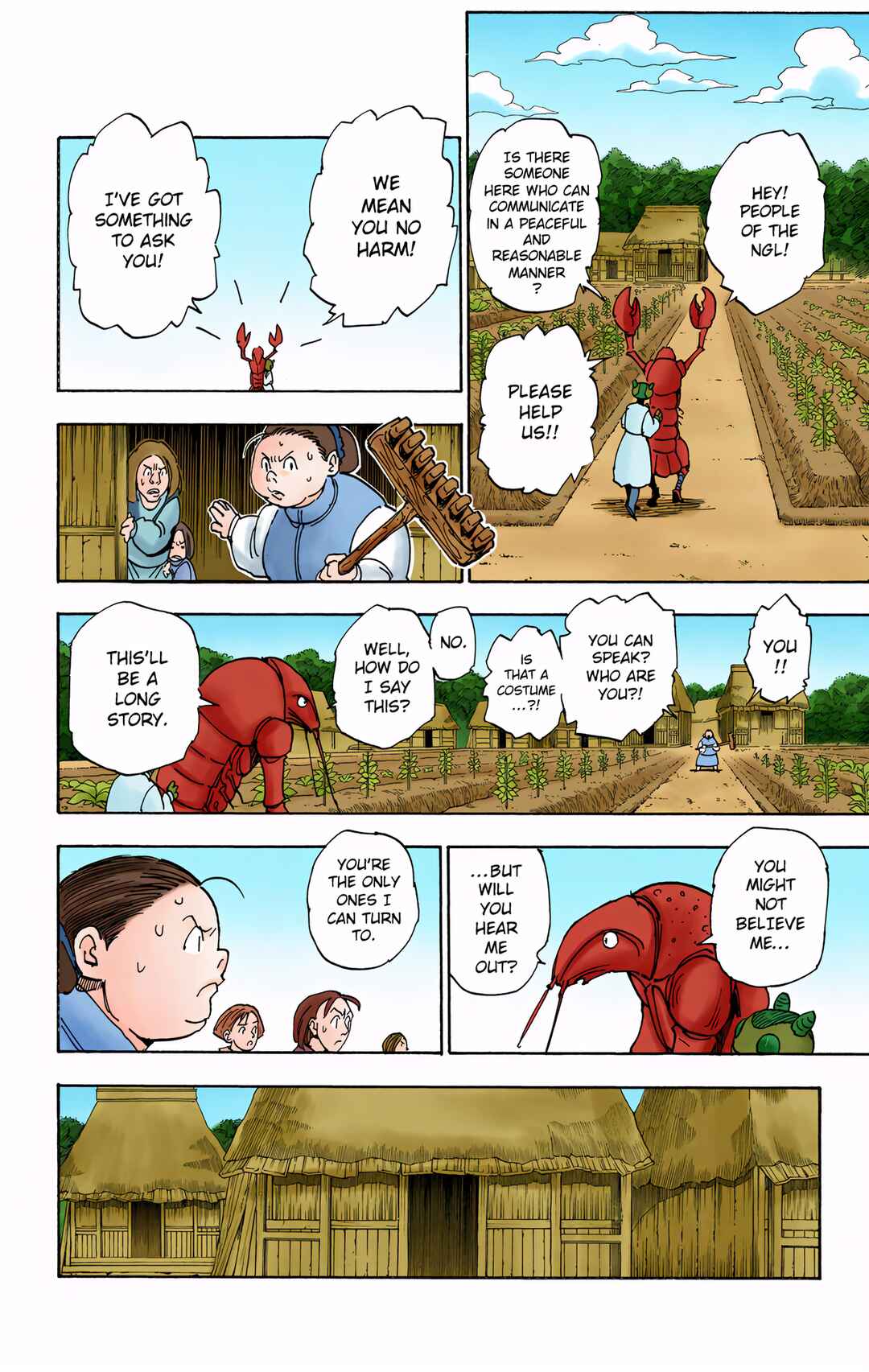 Page 8 Chapter 315 HUNTER x HUNTER (Official Colored)