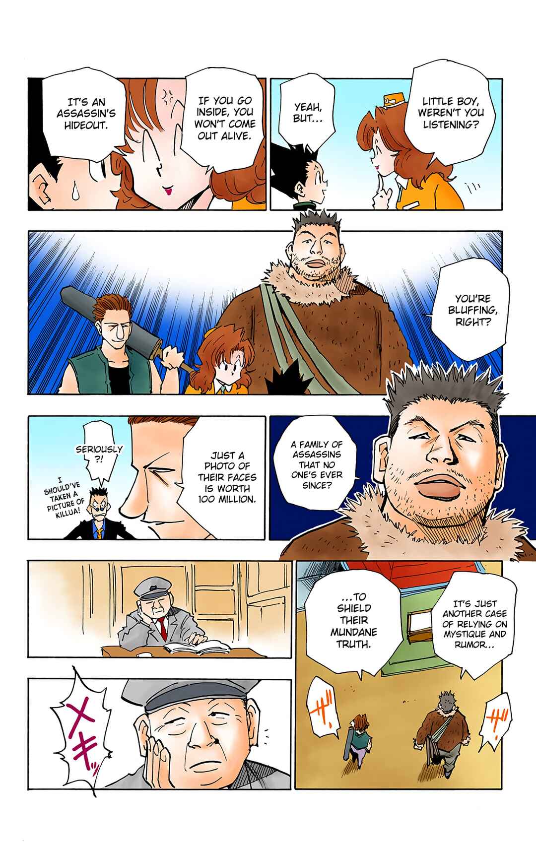 Page 8 Chapter 39 HUNTER x HUNTER (Official Colored)