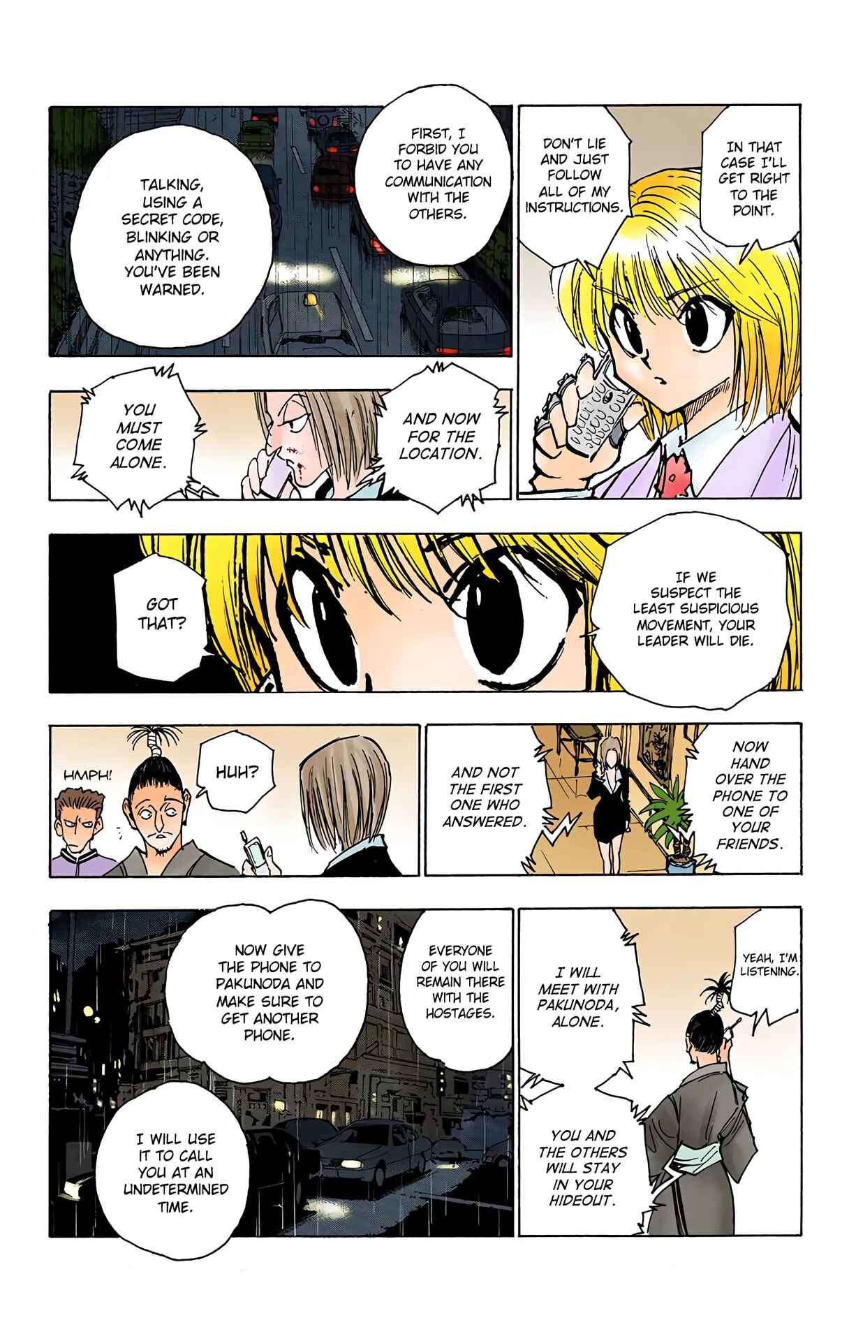 Page 8 Chapter 115 HUNTER x HUNTER (Official Colored)