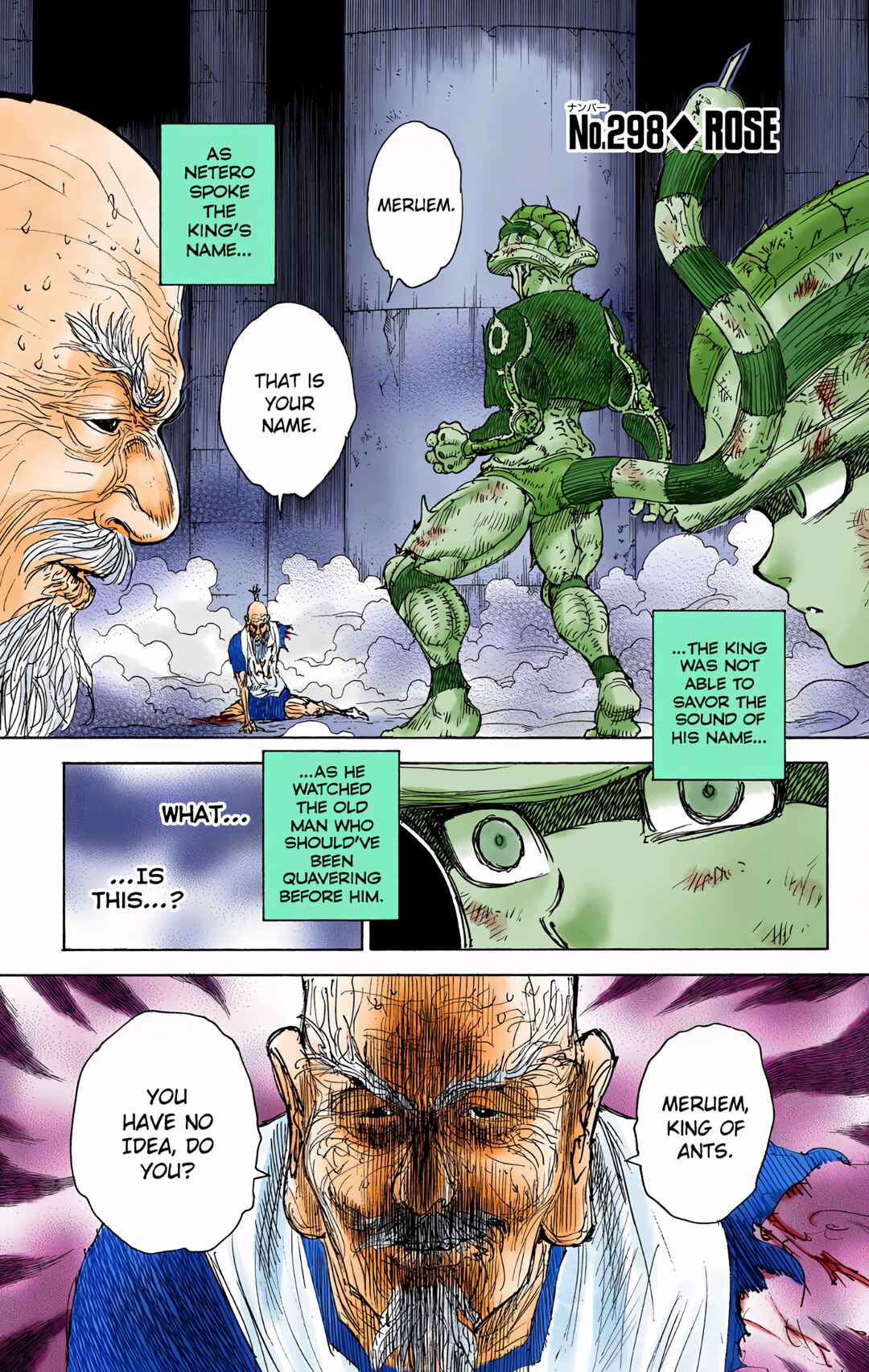 Page 1 Chapter 298 HUNTER x HUNTER (Official Colored)