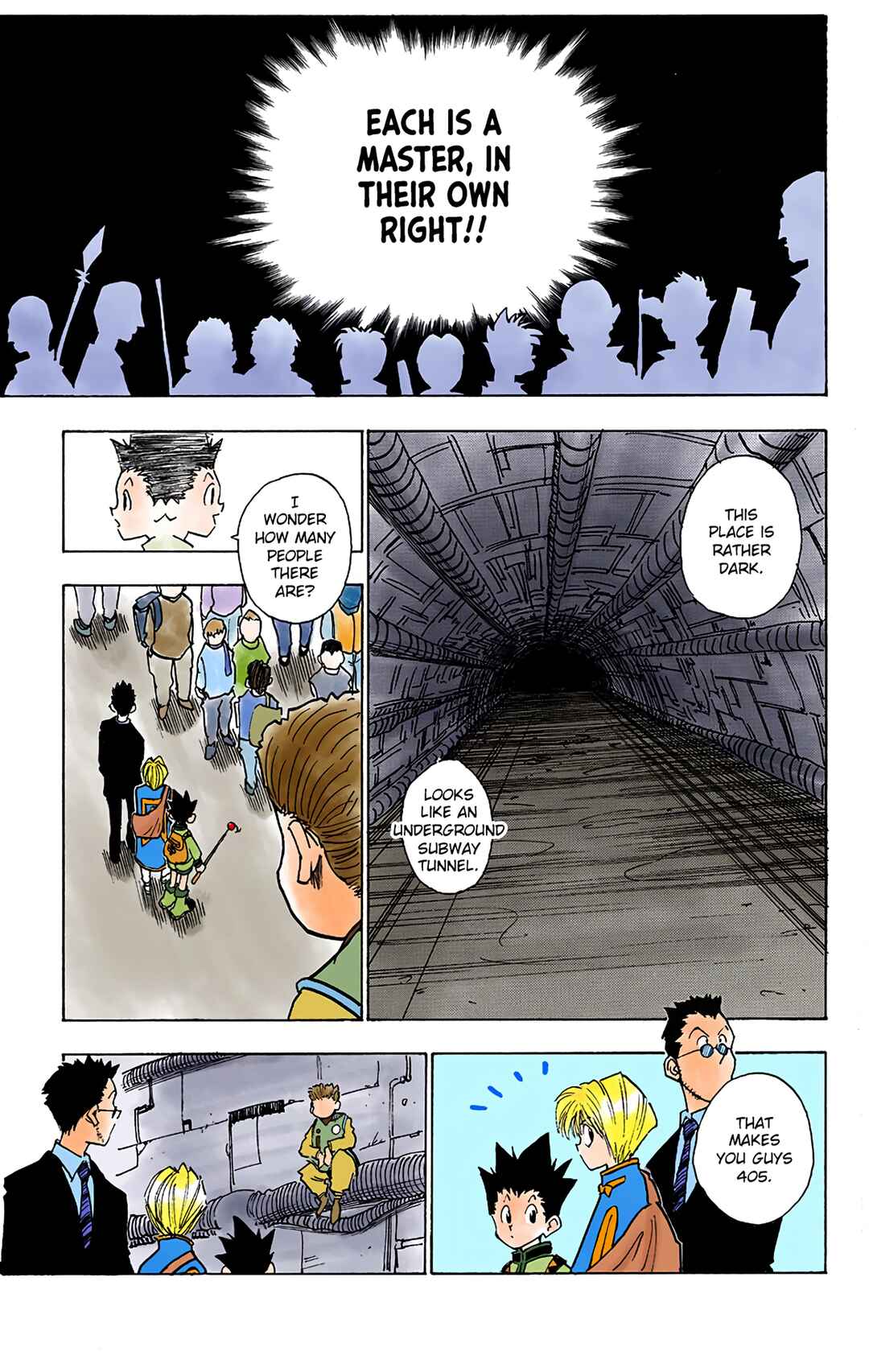 Page 12 Chapter 5 HUNTER x HUNTER (Official Colored)