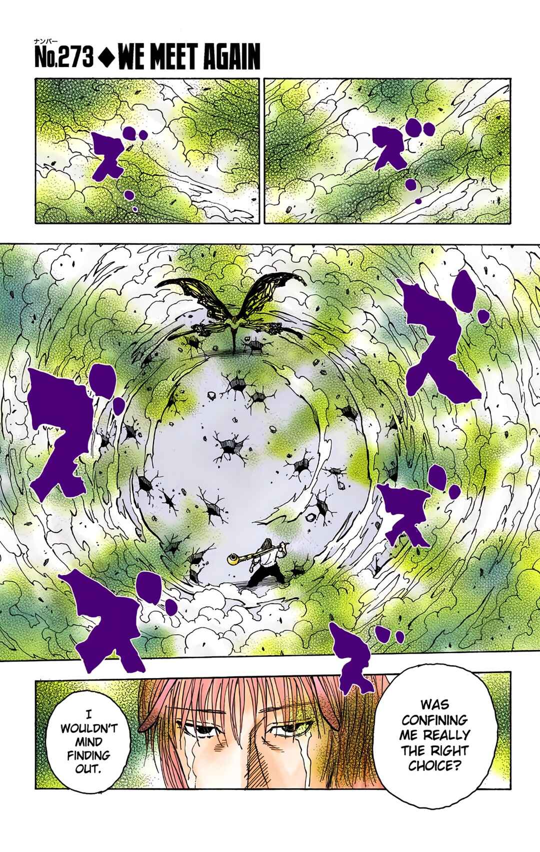 Page 1 Chapter 273 HUNTER x HUNTER (Official Colored)