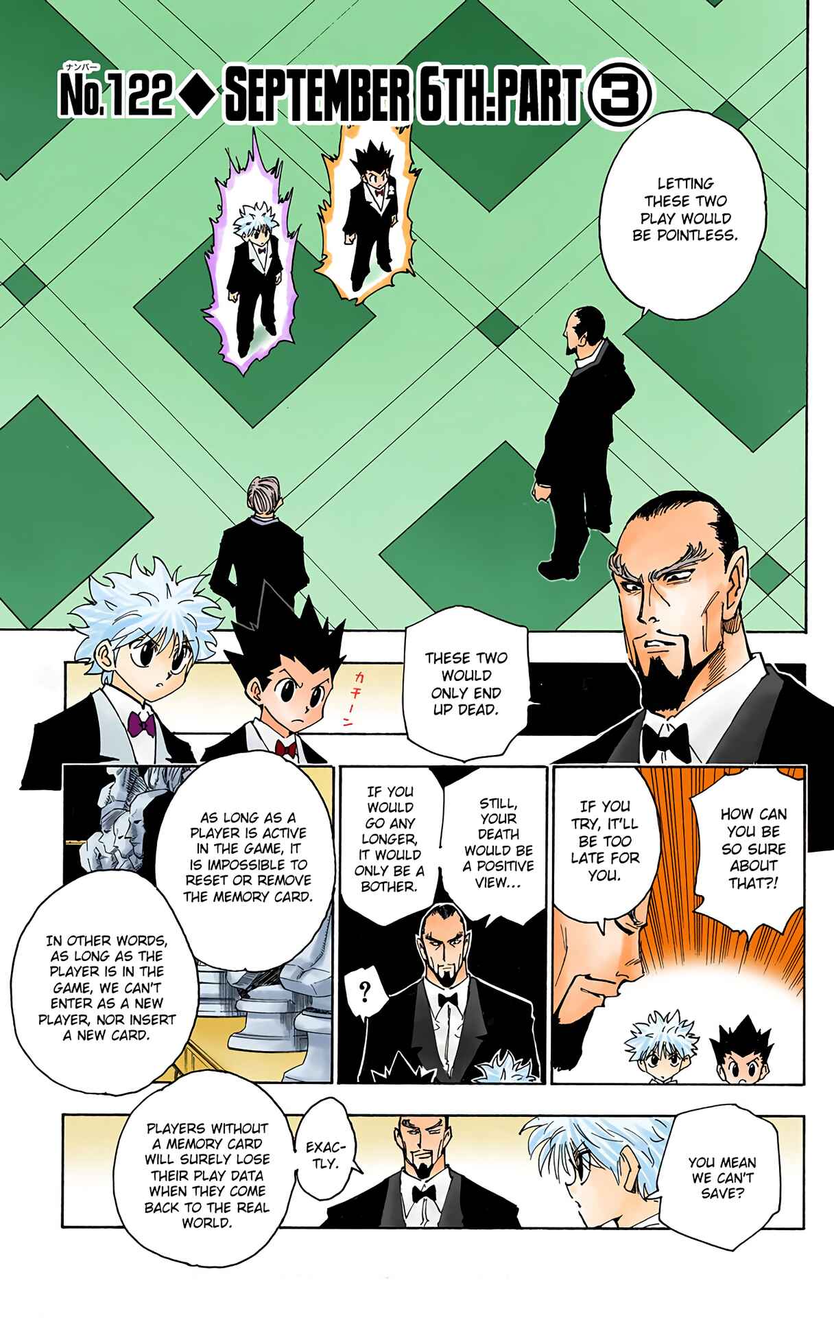 Page 1 Chapter 122 HUNTER x HUNTER (Official Colored)