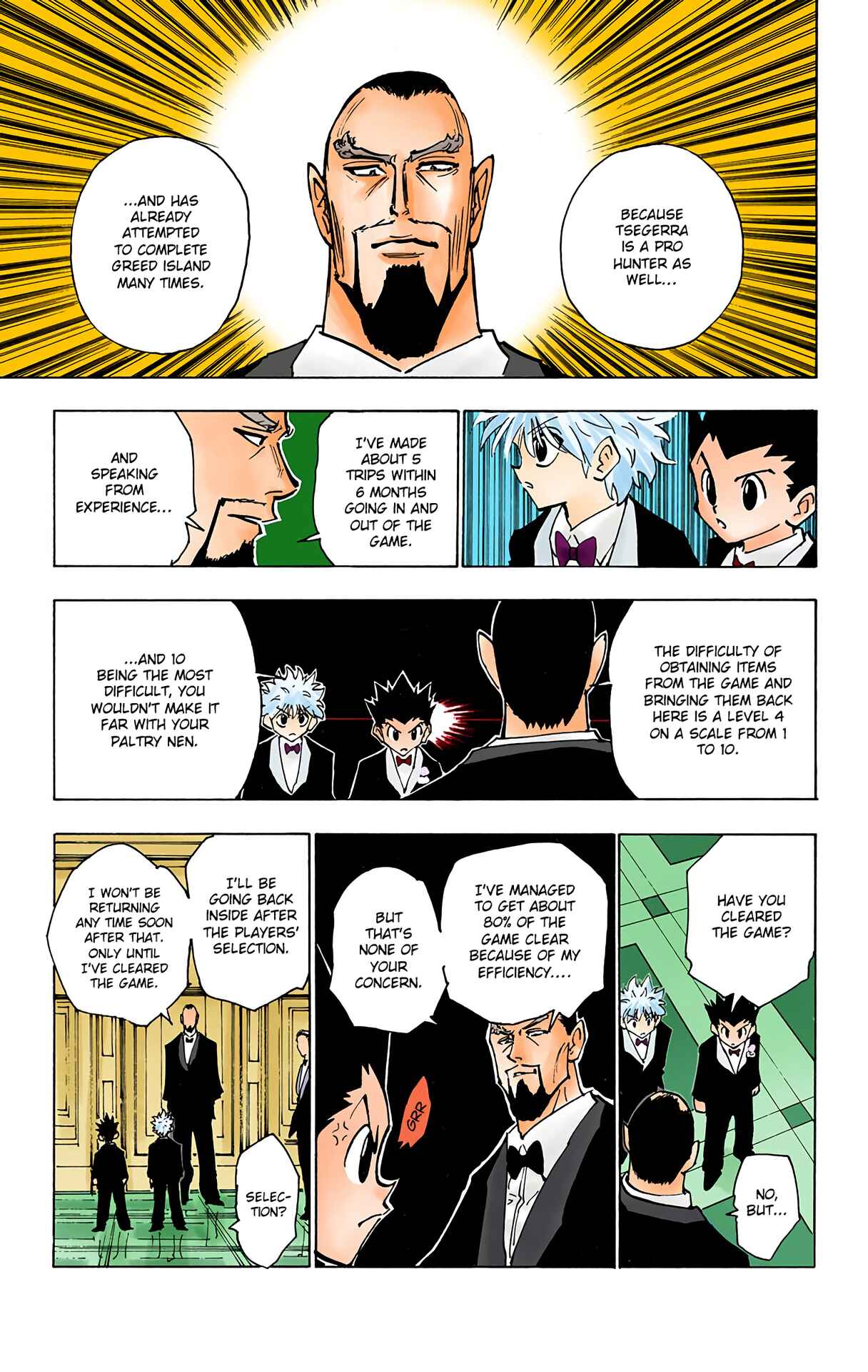 Page 3 Chapter 122 HUNTER x HUNTER (Official Colored)