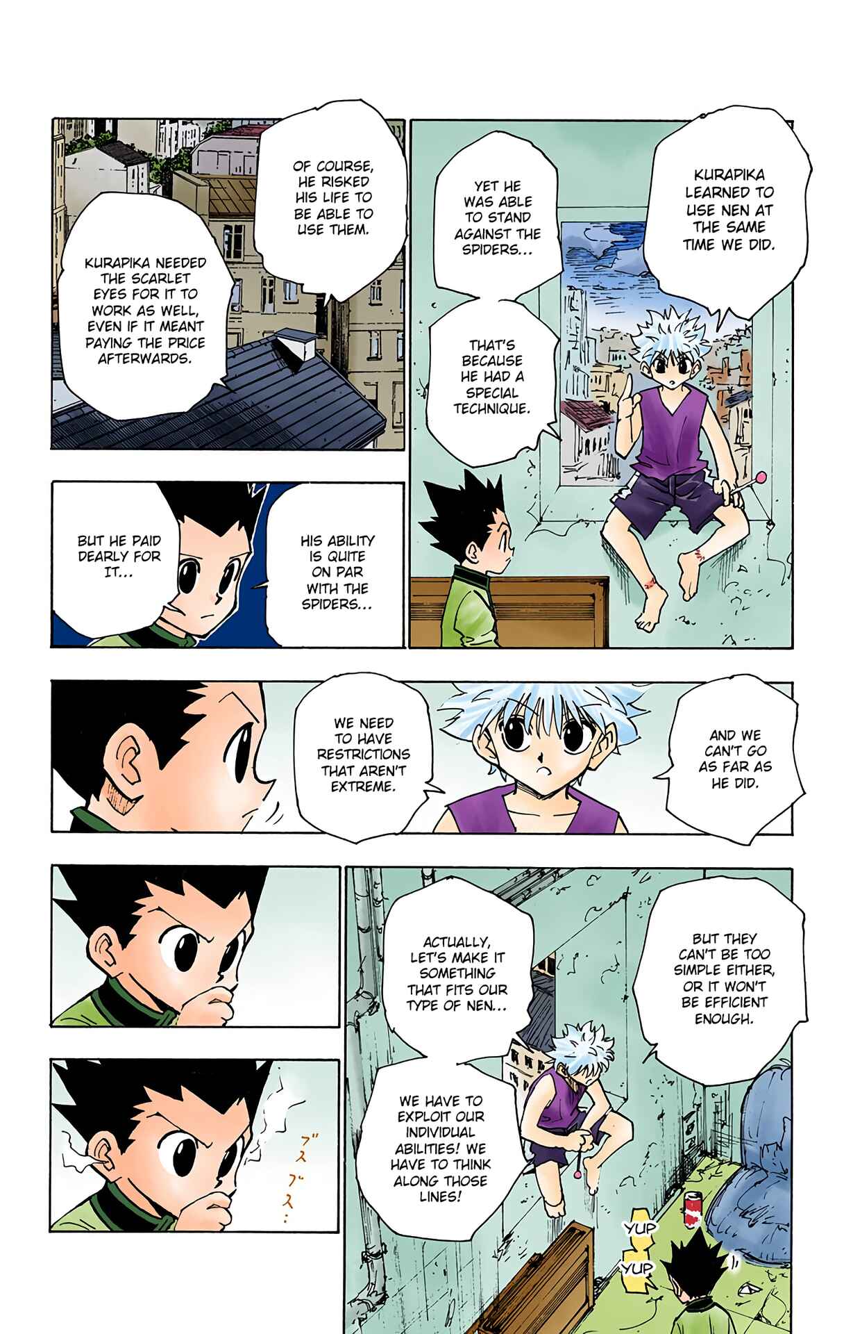 Page 8 Chapter 122 HUNTER x HUNTER (Official Colored)