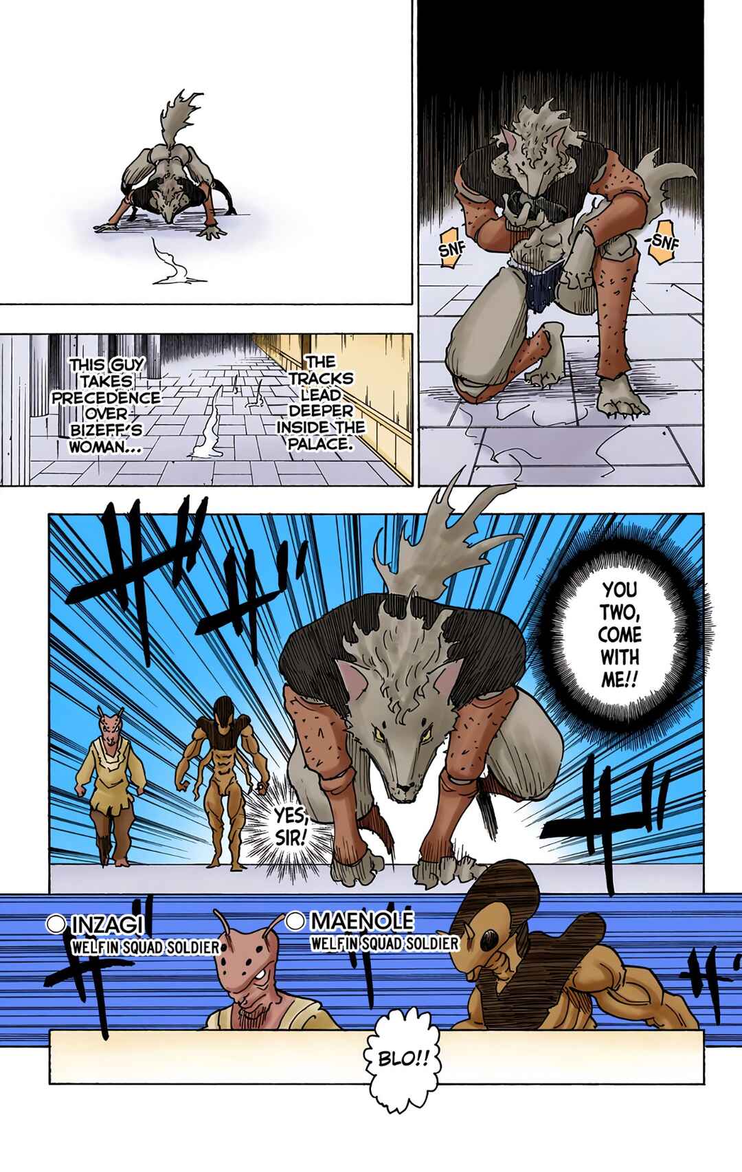 Page 10 Chapter 261 HUNTER x HUNTER (Official Colored)