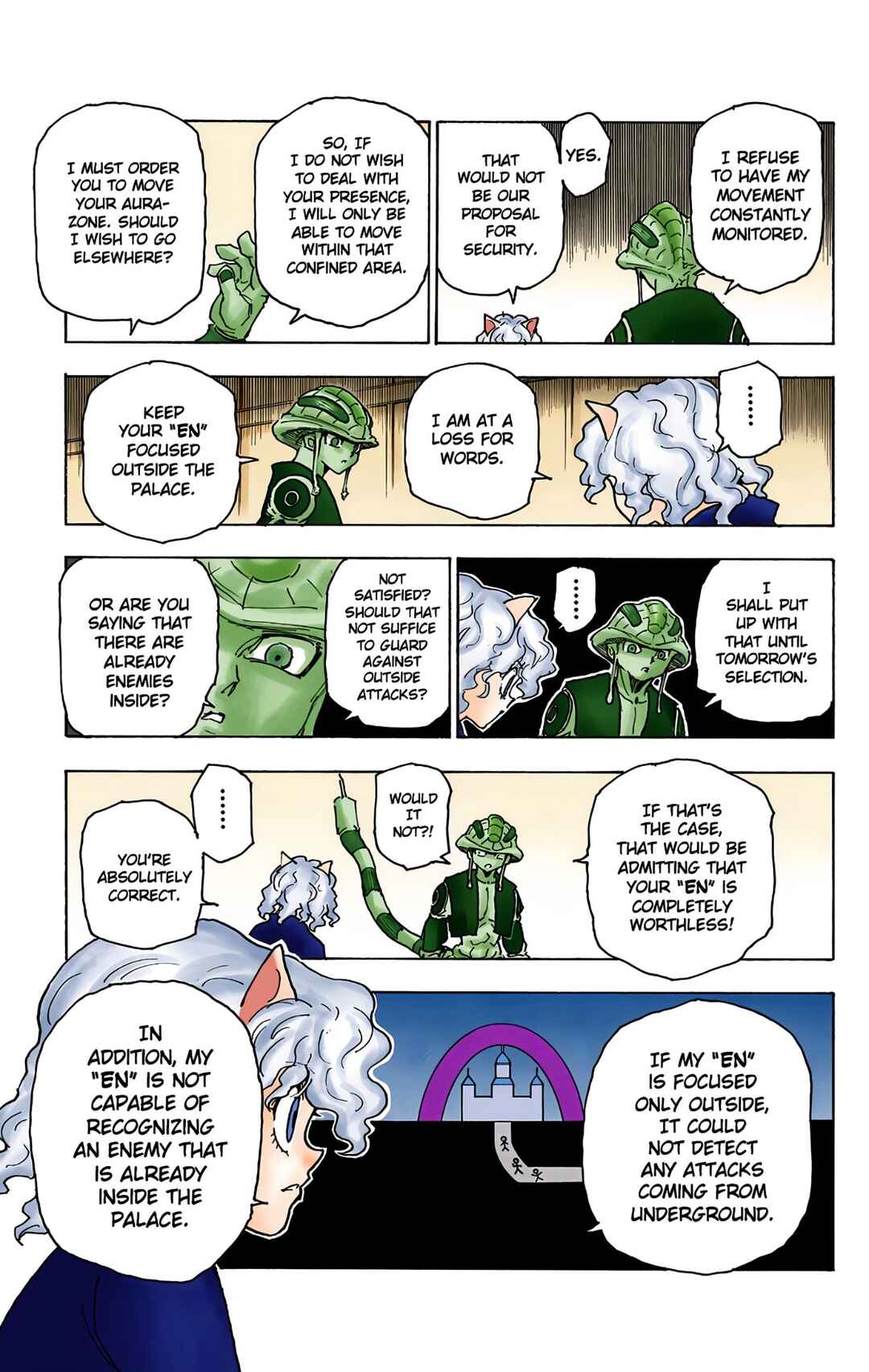 Page 18 Chapter 261 HUNTER x HUNTER (Official Colored)