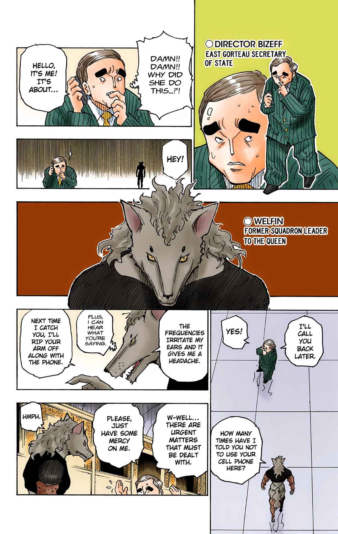 Page 7 Chapter 261 HUNTER x HUNTER (Official Colored)