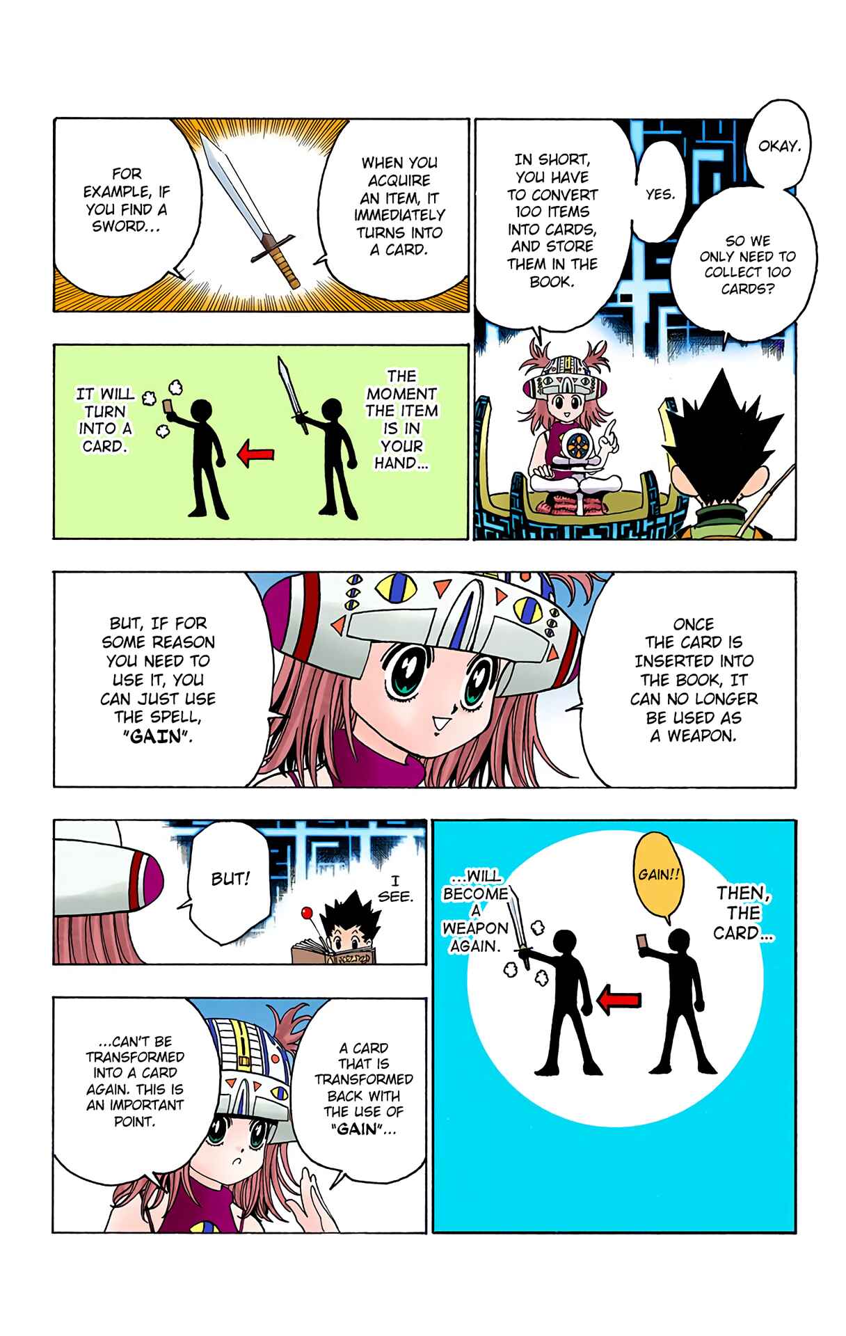 Page 8 Chapter 127 HUNTER x HUNTER (Official Colored)