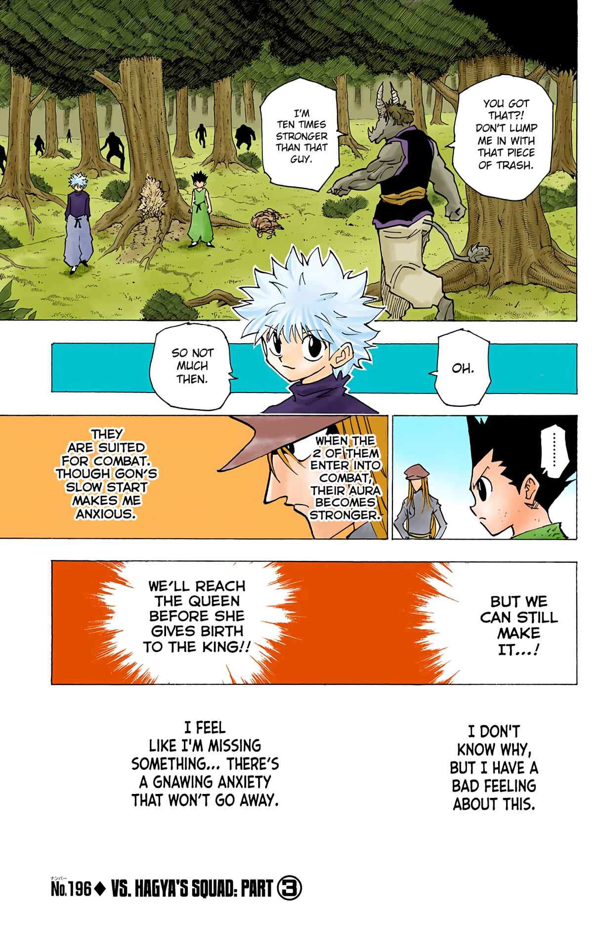 Page 1 Chapter 196 HUNTER x HUNTER (Official Colored)
