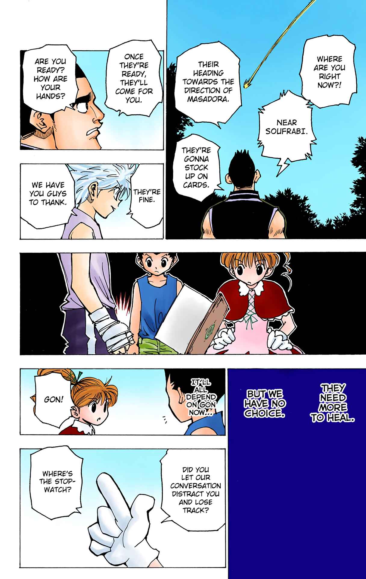 Page 8 Chapter 174 HUNTER x HUNTER (Official Colored)