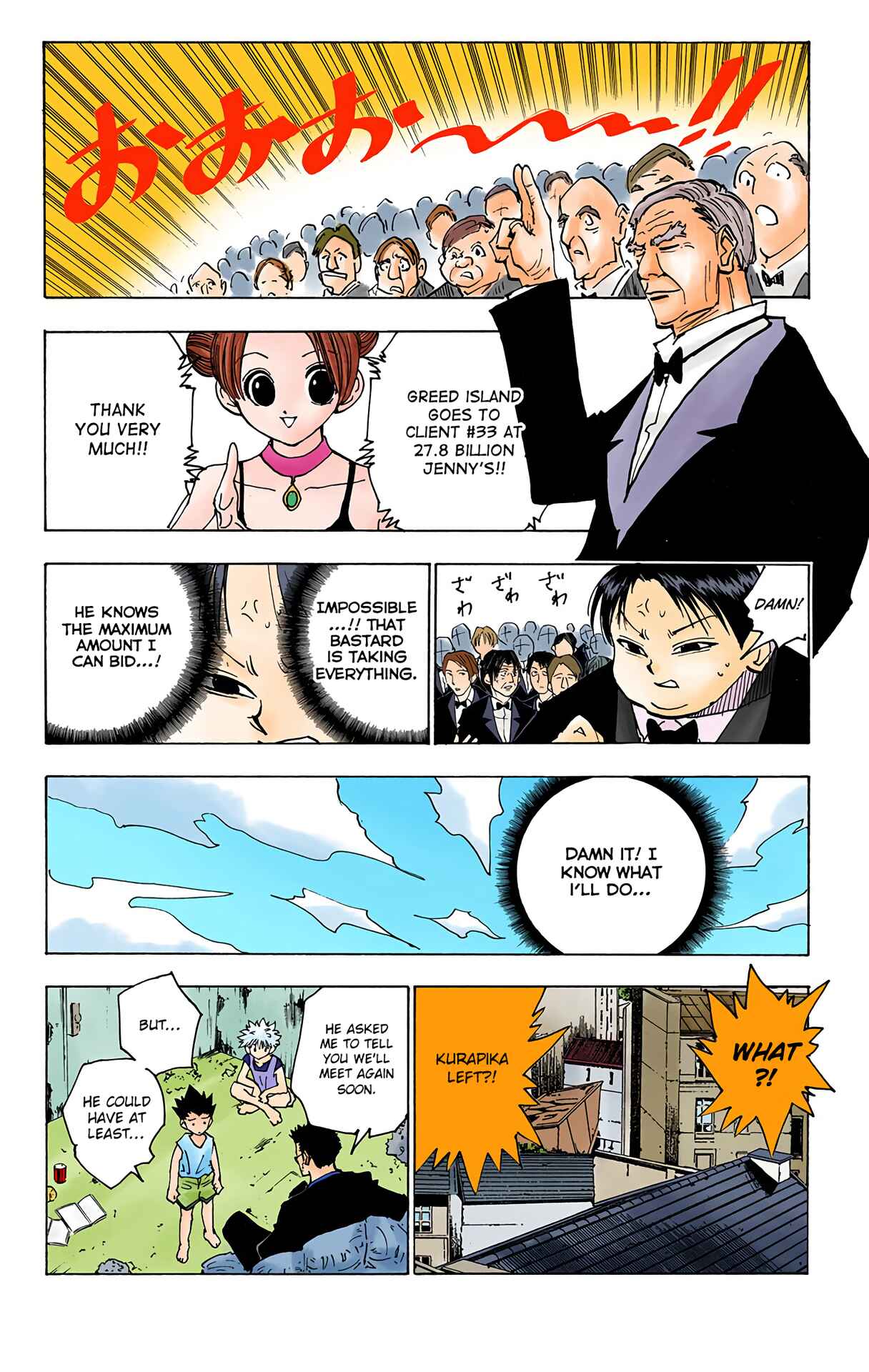 Page 10 Chapter 124 HUNTER x HUNTER (Official Colored)