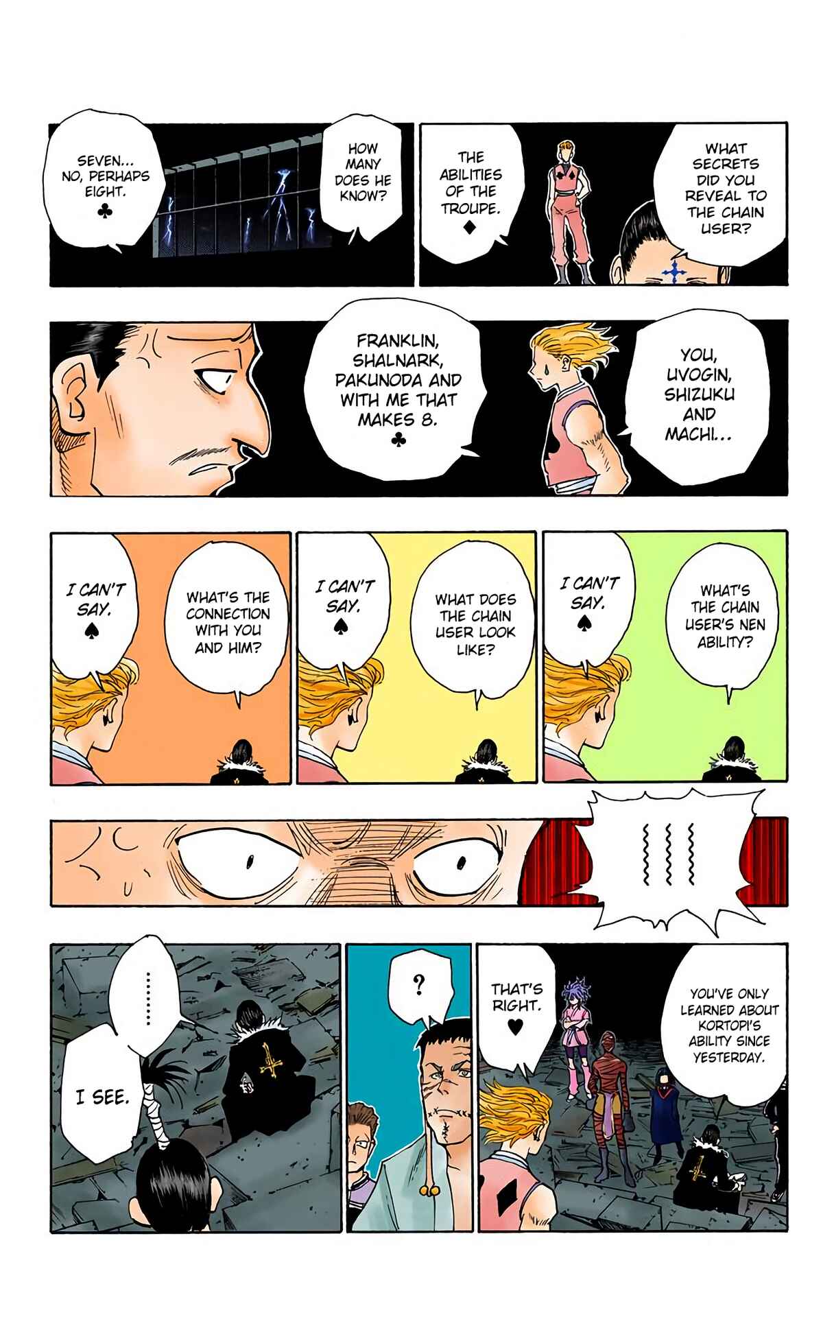 Page 9 Chapter 106 HUNTER x HUNTER (Official Colored)