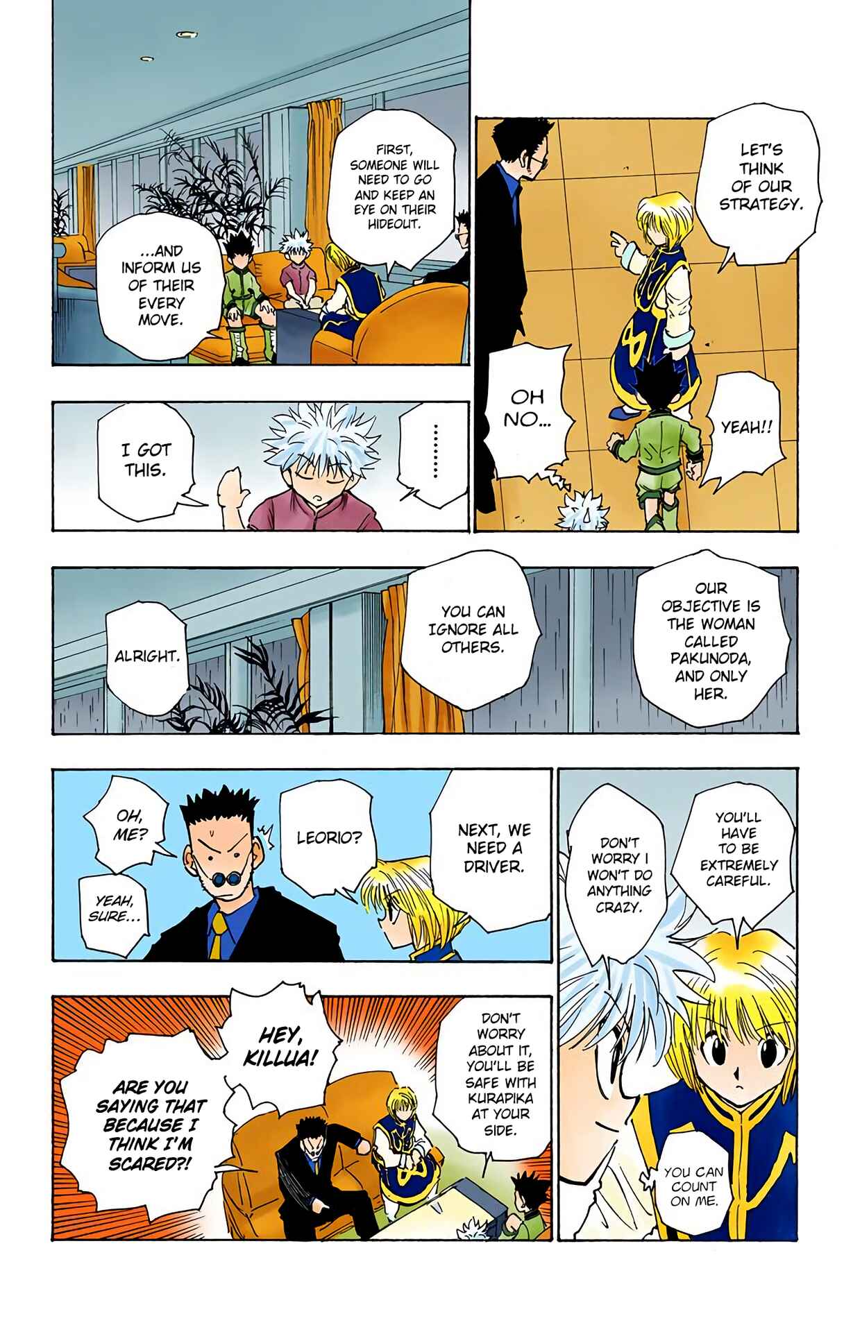 Page 8 Chapter 107 HUNTER x HUNTER (Official Colored)