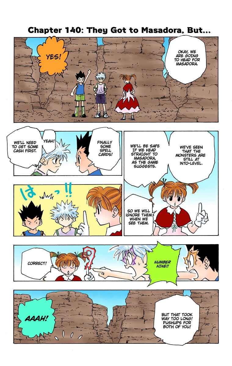 Page 3 Chapter 140 HUNTER x HUNTER (Official Colored)