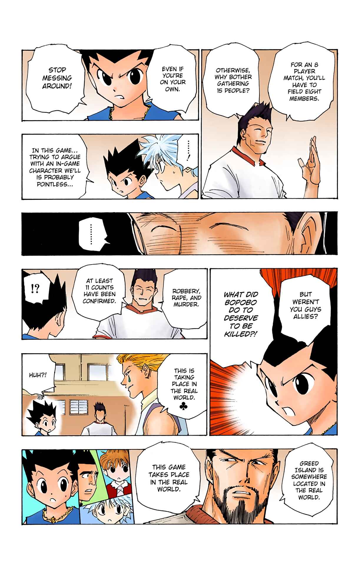 Page 7 Chapter 161 HUNTER x HUNTER (Official Colored)