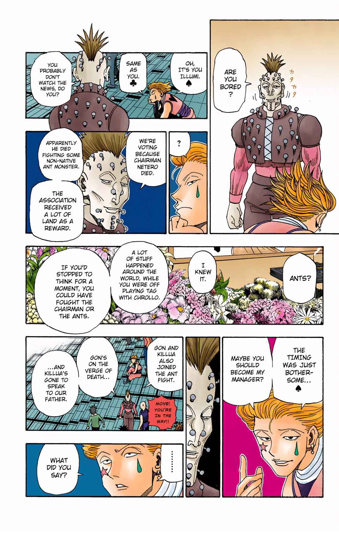 Page 13 Chapter 320 HUNTER x HUNTER (Official Colored)