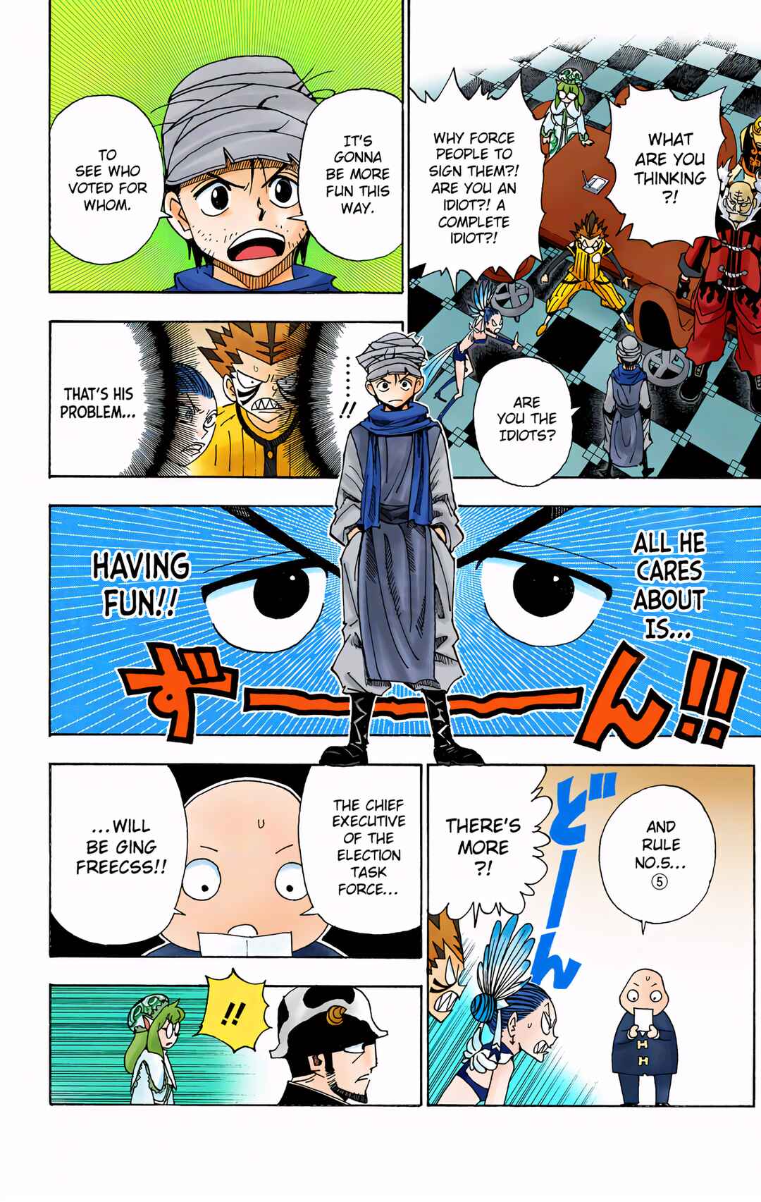 Page 2 Chapter 320 HUNTER x HUNTER (Official Colored)