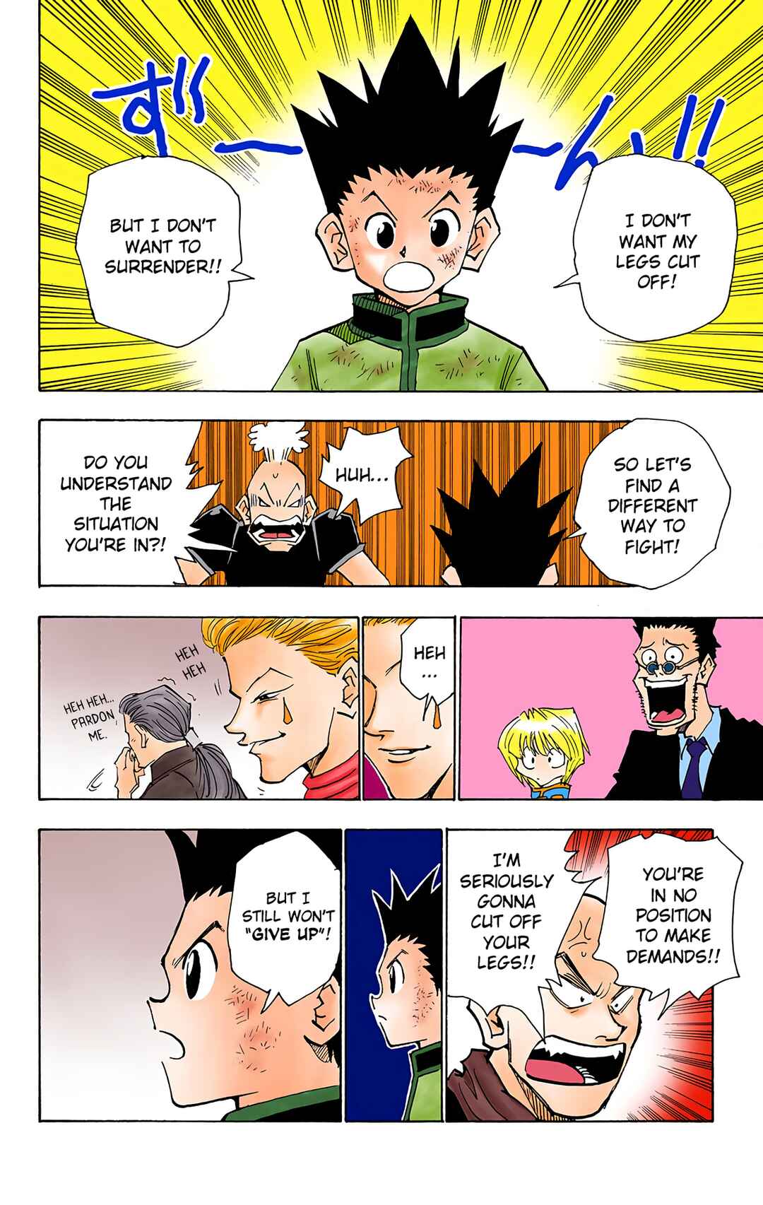 Page 8 Chapter 34 HUNTER x HUNTER (Official Colored)