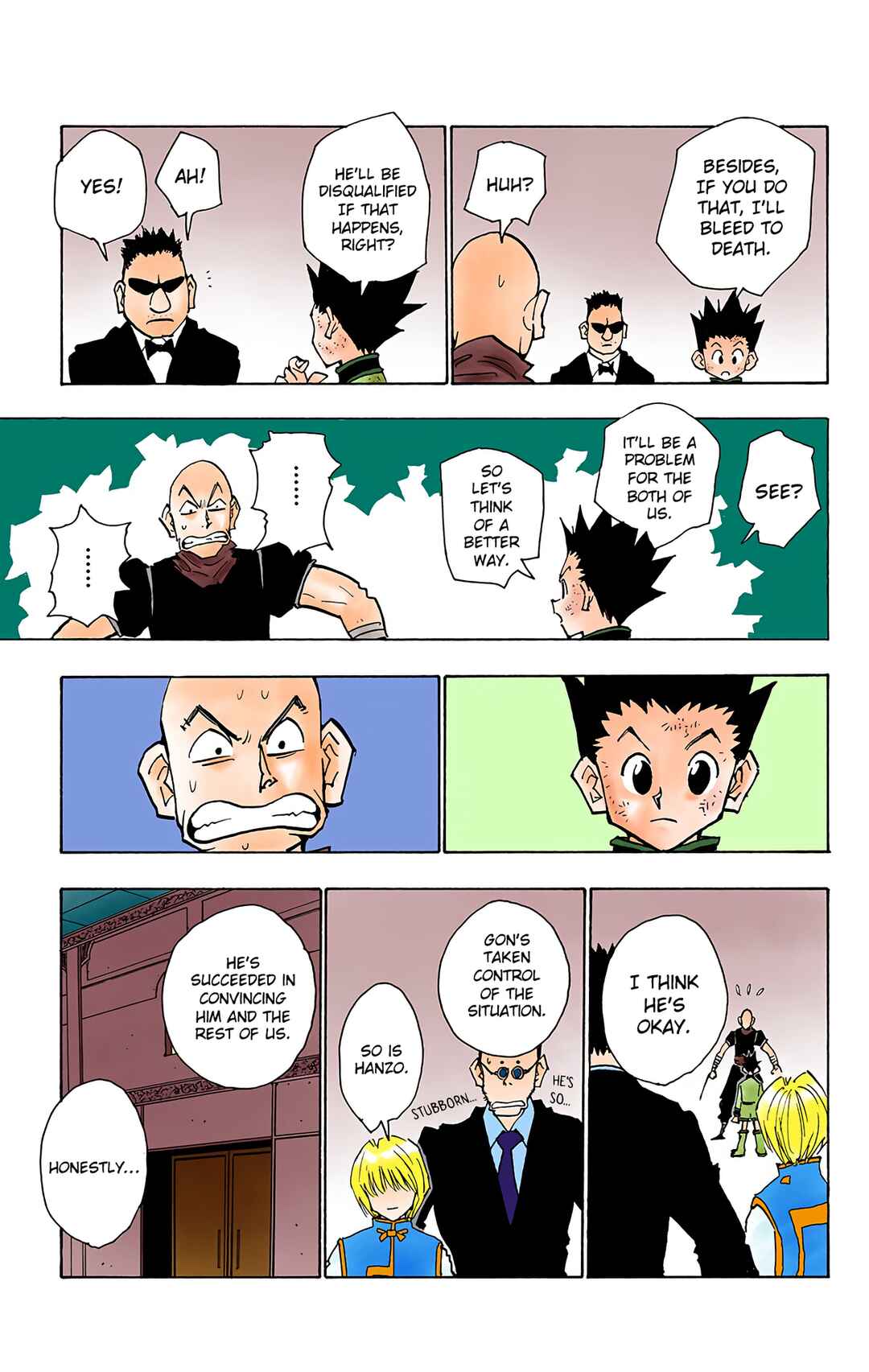Page 9 Chapter 34 HUNTER x HUNTER (Official Colored)