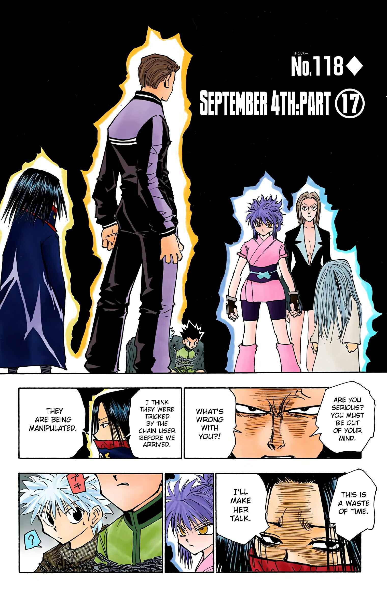 Page 2 Chapter 118 HUNTER x HUNTER (Official Colored)