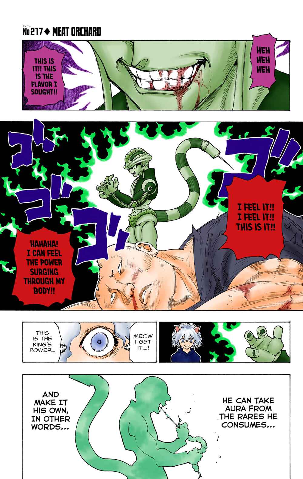 Page 1 Chapter 217 HUNTER x HUNTER (Official Colored)