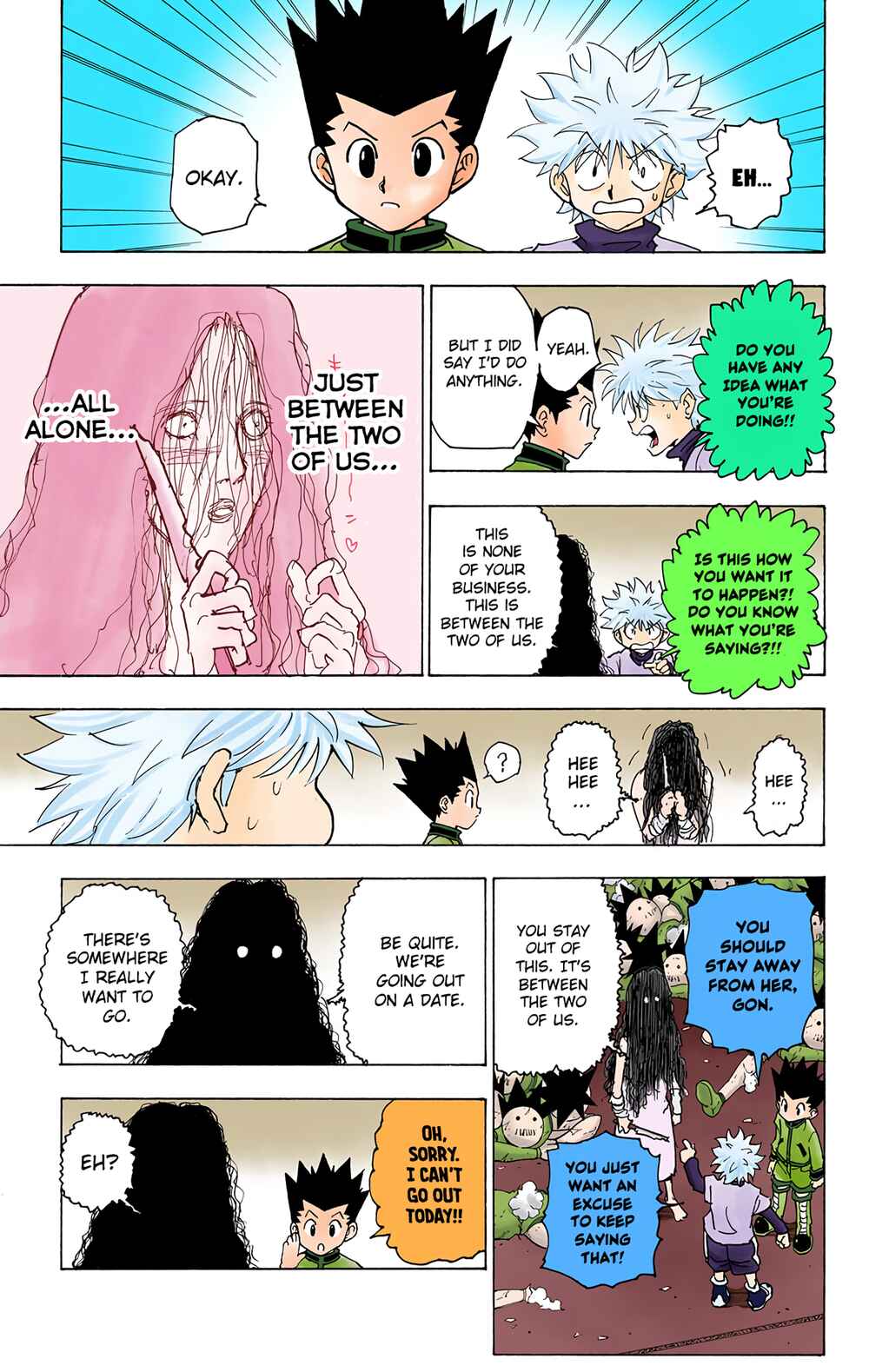 Page 9 Chapter 217 HUNTER x HUNTER (Official Colored)