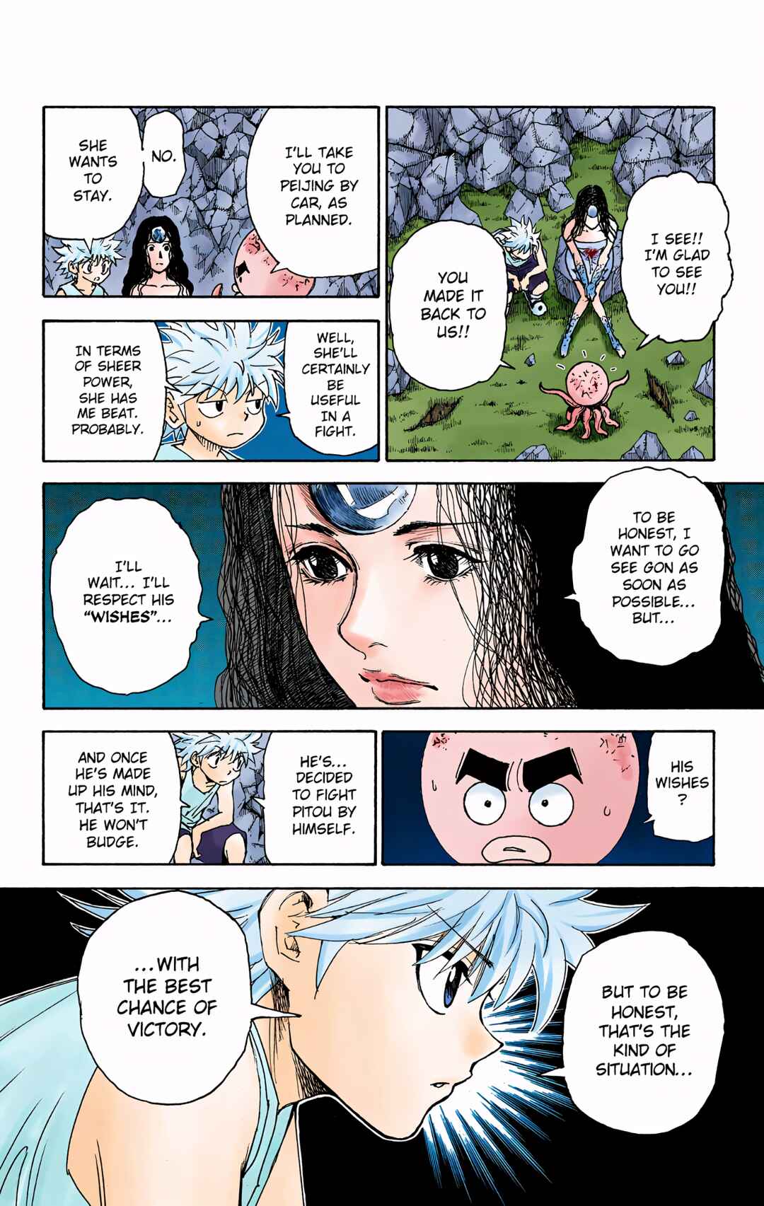 Page 4 Chapter 300 HUNTER x HUNTER (Official Colored)
