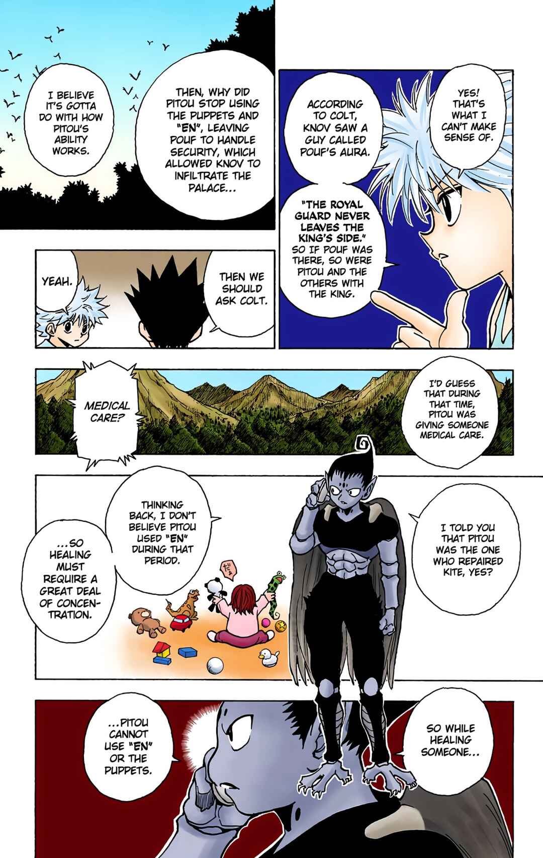 Page 13 Chapter 258 HUNTER x HUNTER (Official Colored)