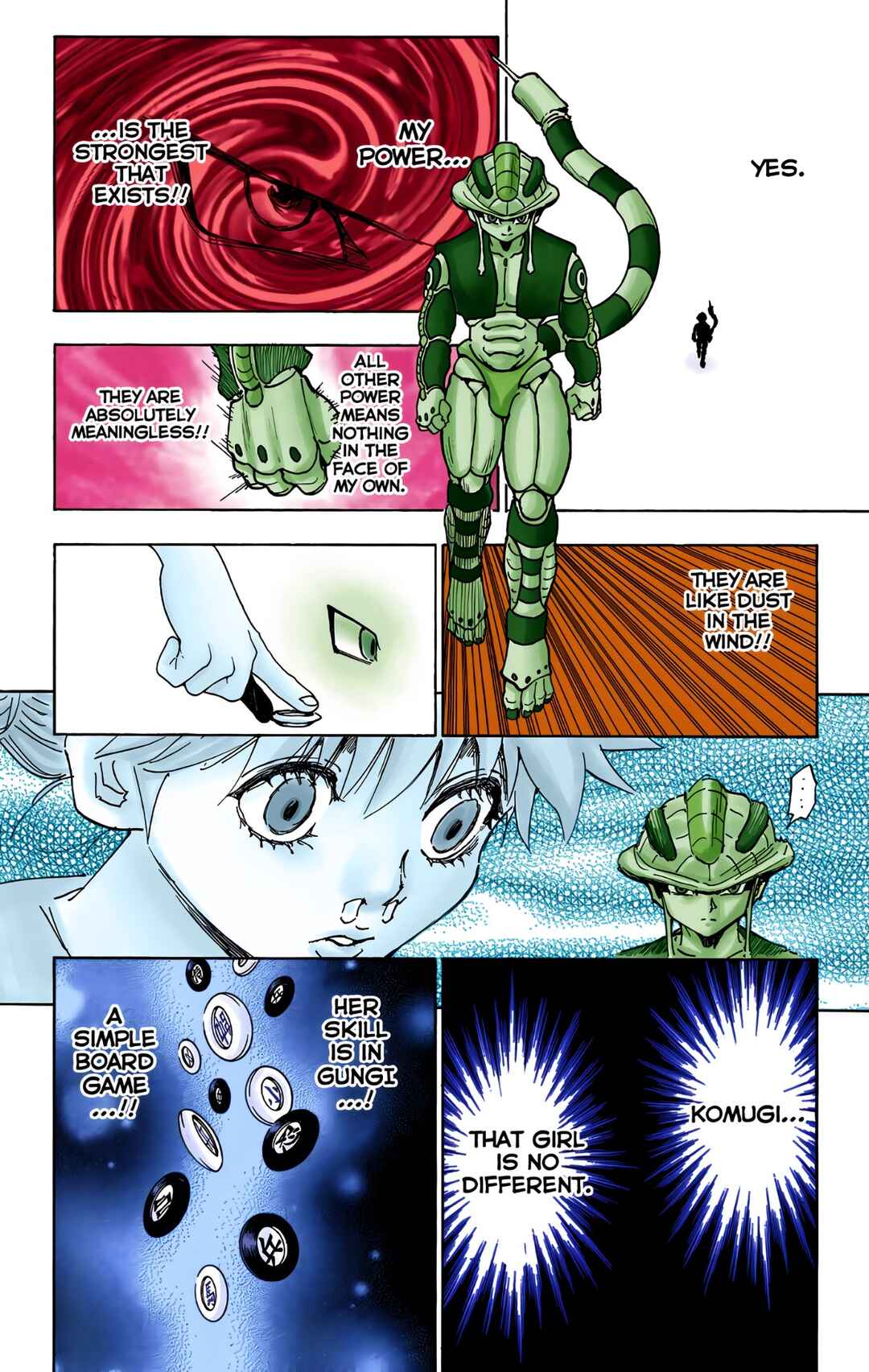 Page 4 Chapter 258 HUNTER x HUNTER (Official Colored)