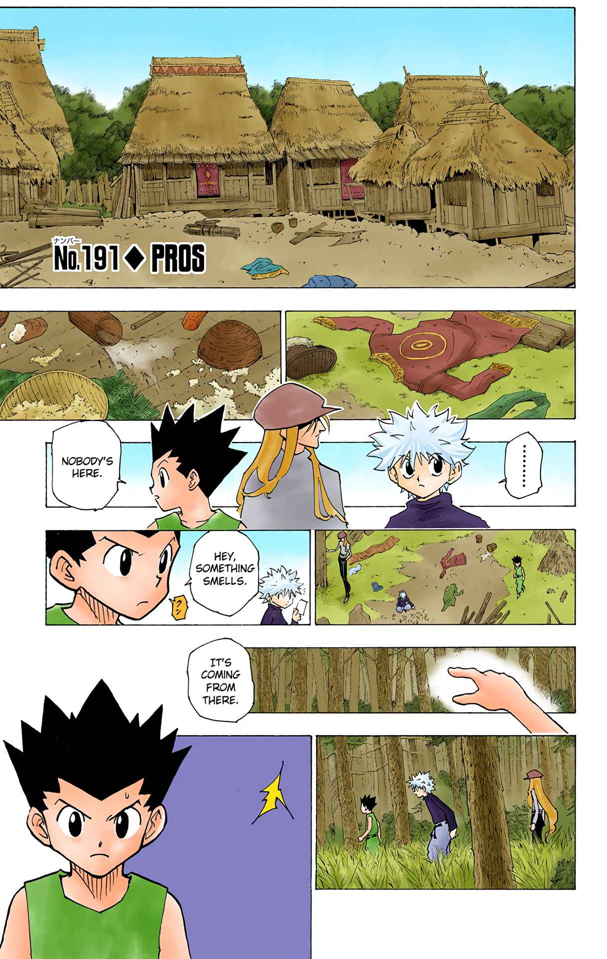 Page 1 Chapter 191 HUNTER x HUNTER (Official Colored)