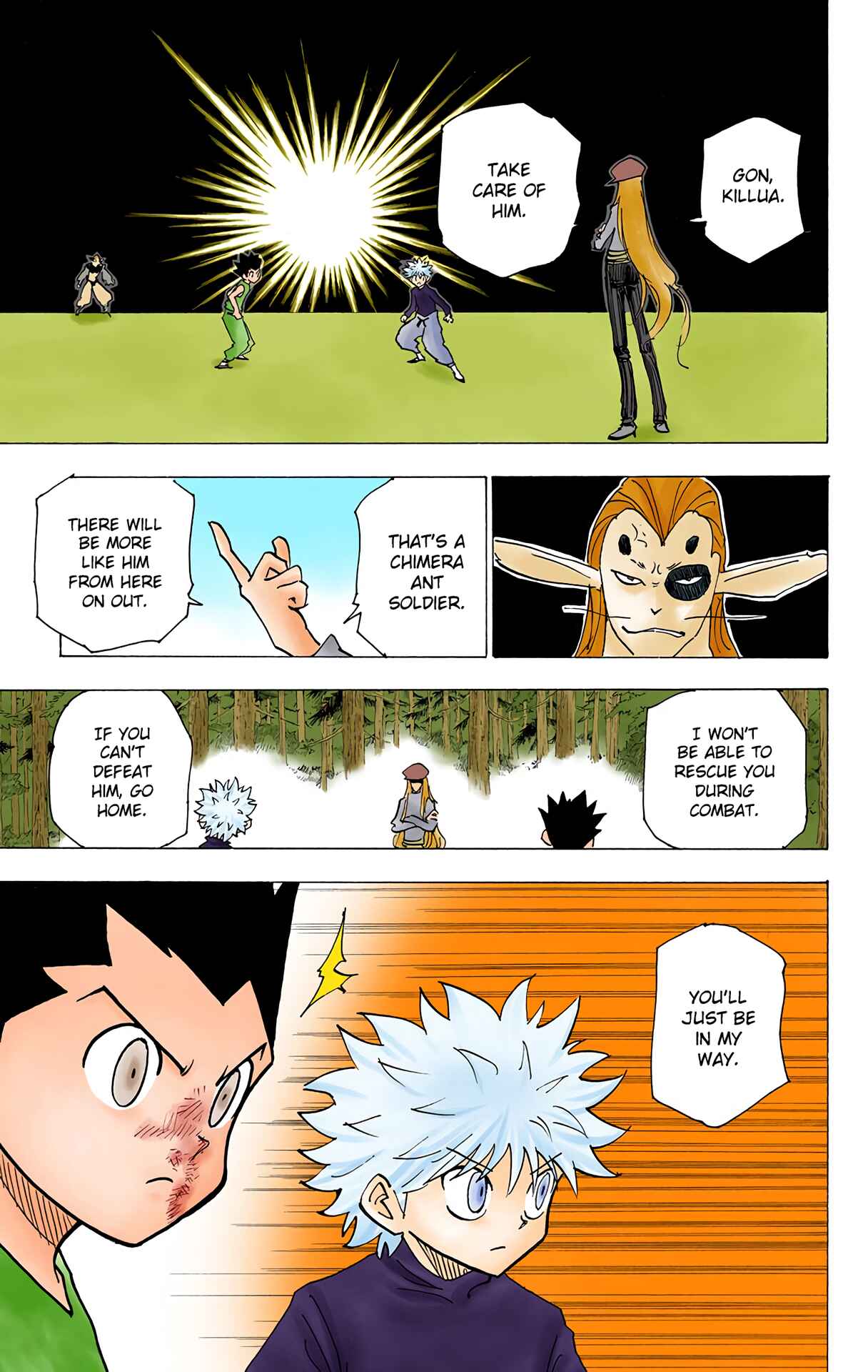Page 7 Chapter 191 HUNTER x HUNTER (Official Colored)