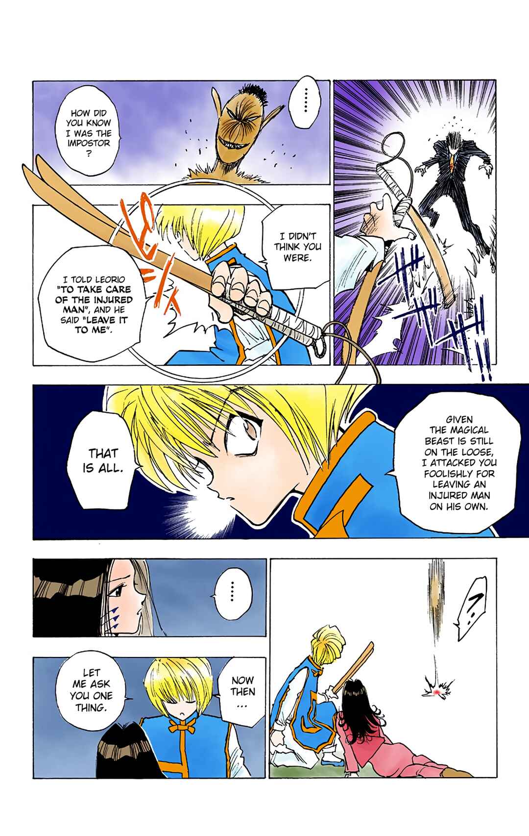 Page 14 Chapter 4 HUNTER x HUNTER (Official Colored)