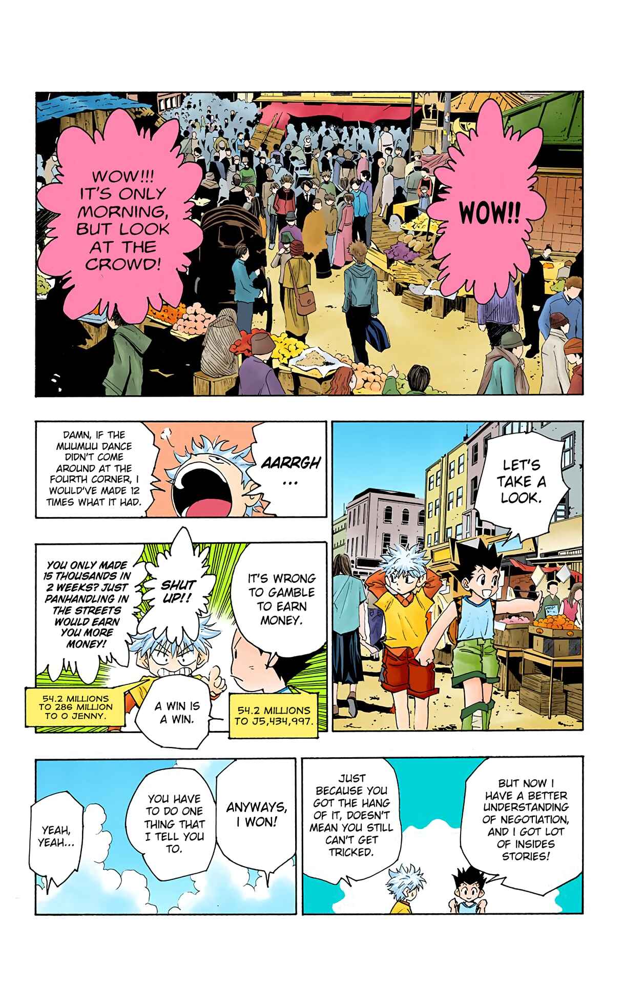 Page 4 Chapter 71 HUNTER x HUNTER (Official Colored)