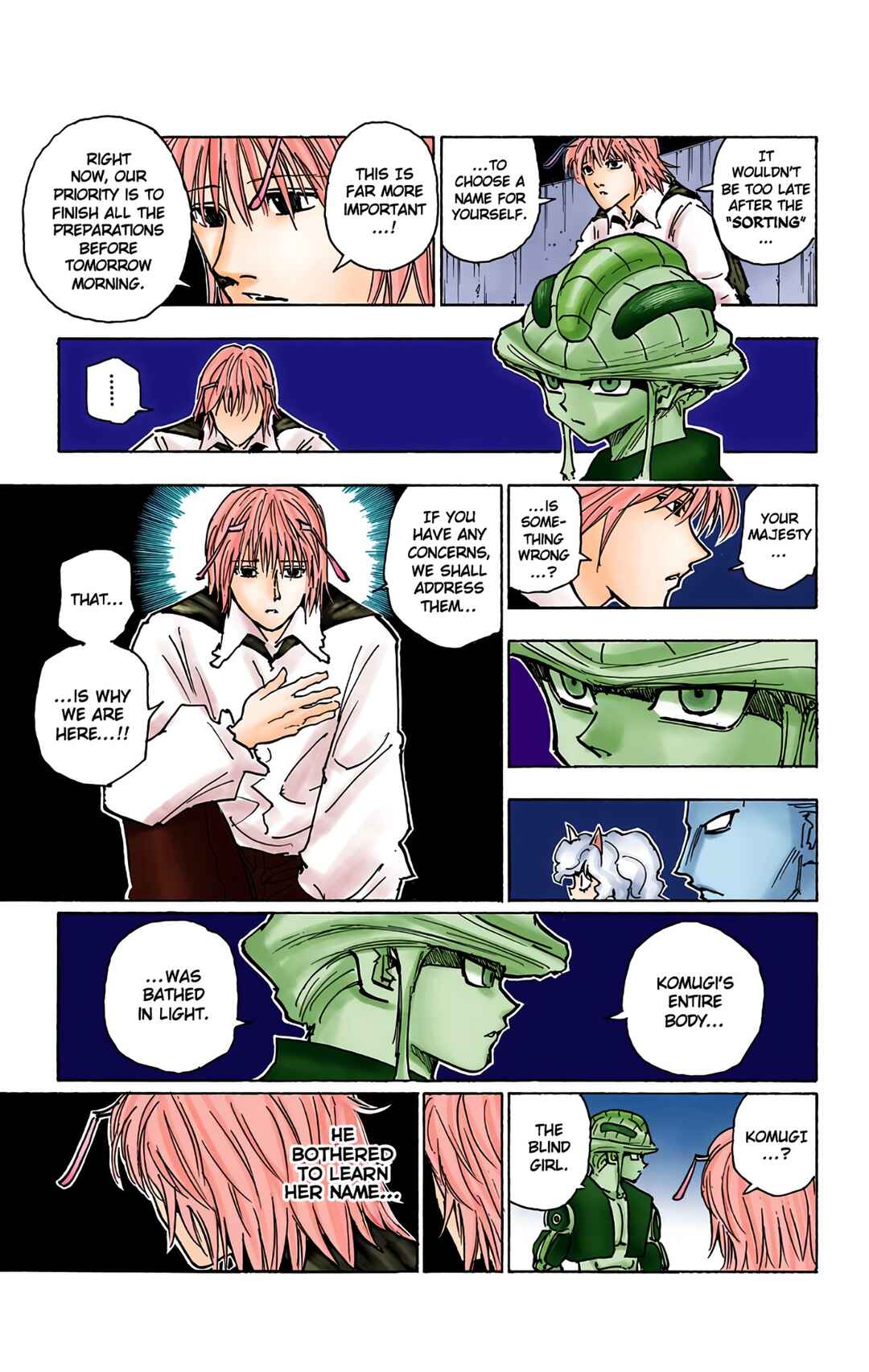 Page 11 Chapter 257 HUNTER x HUNTER (Official Colored)