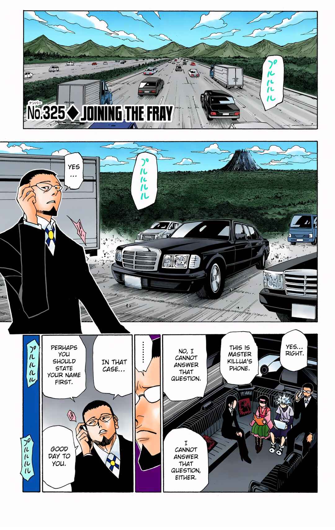 Page 1 Chapter 325 HUNTER x HUNTER (Official Colored)