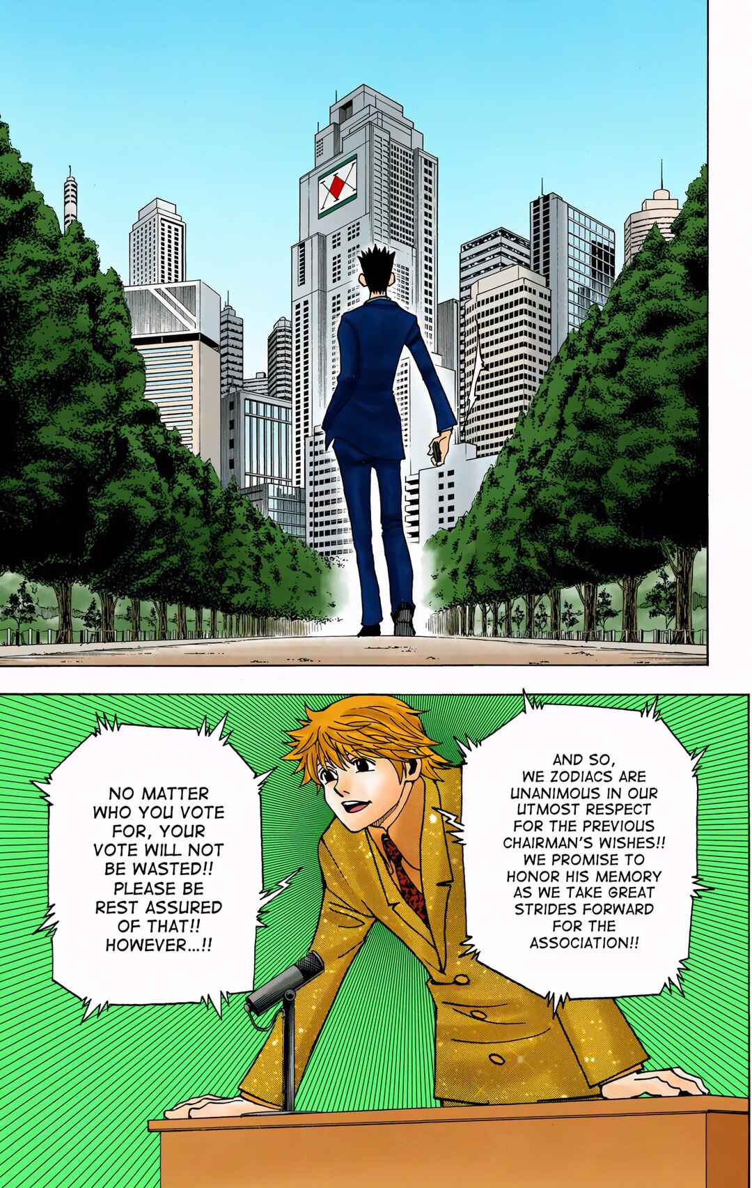 Page 11 Chapter 325 HUNTER x HUNTER (Official Colored)