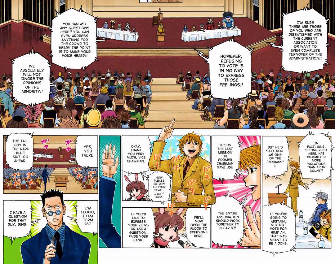 Page 12 Chapter 325 HUNTER x HUNTER (Official Colored)