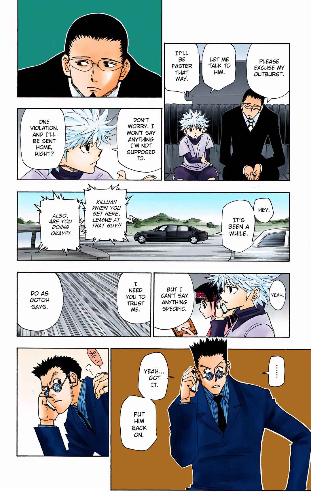 Page 4 Chapter 325 HUNTER x HUNTER (Official Colored)