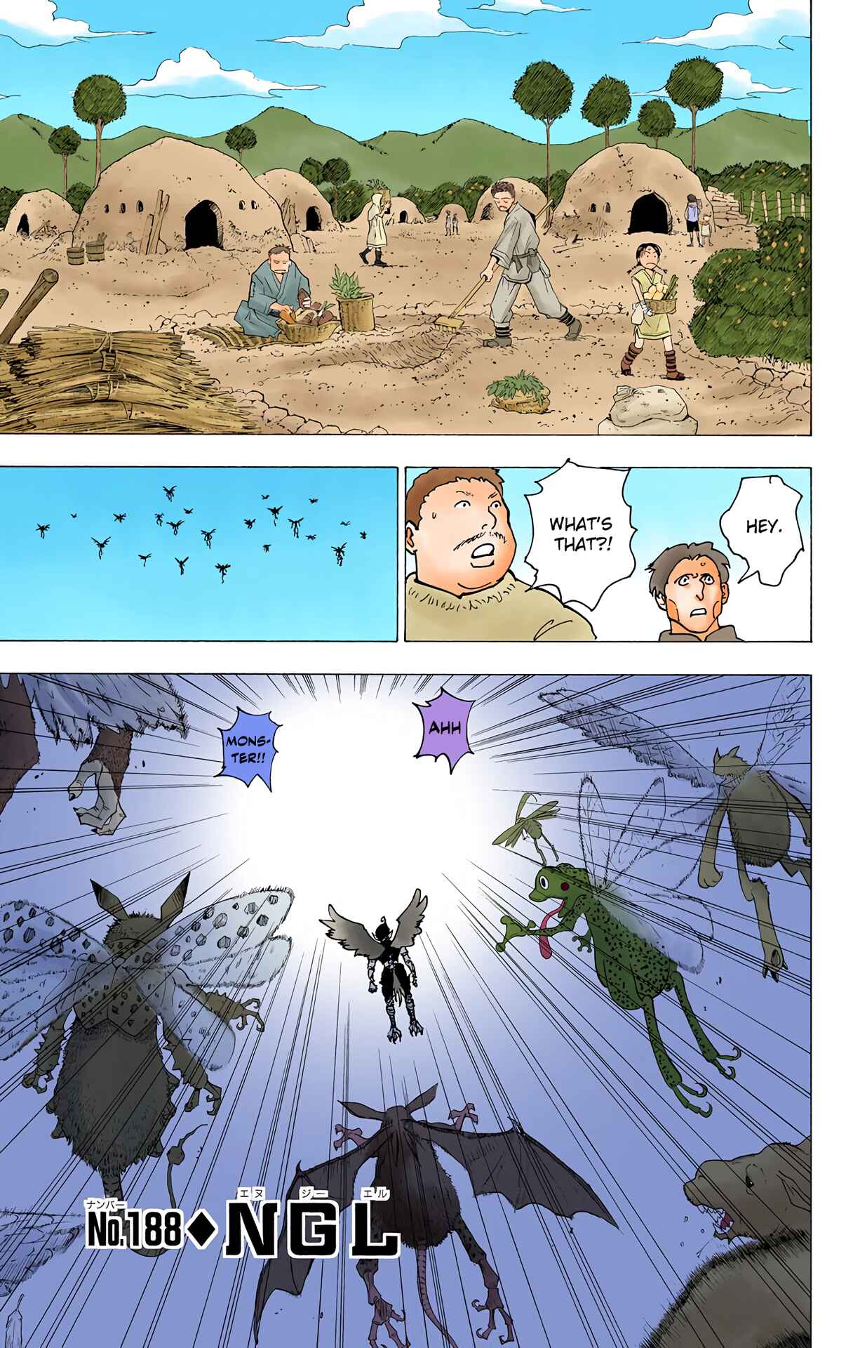 Page 4 Chapter 188 HUNTER x HUNTER (Official Colored)