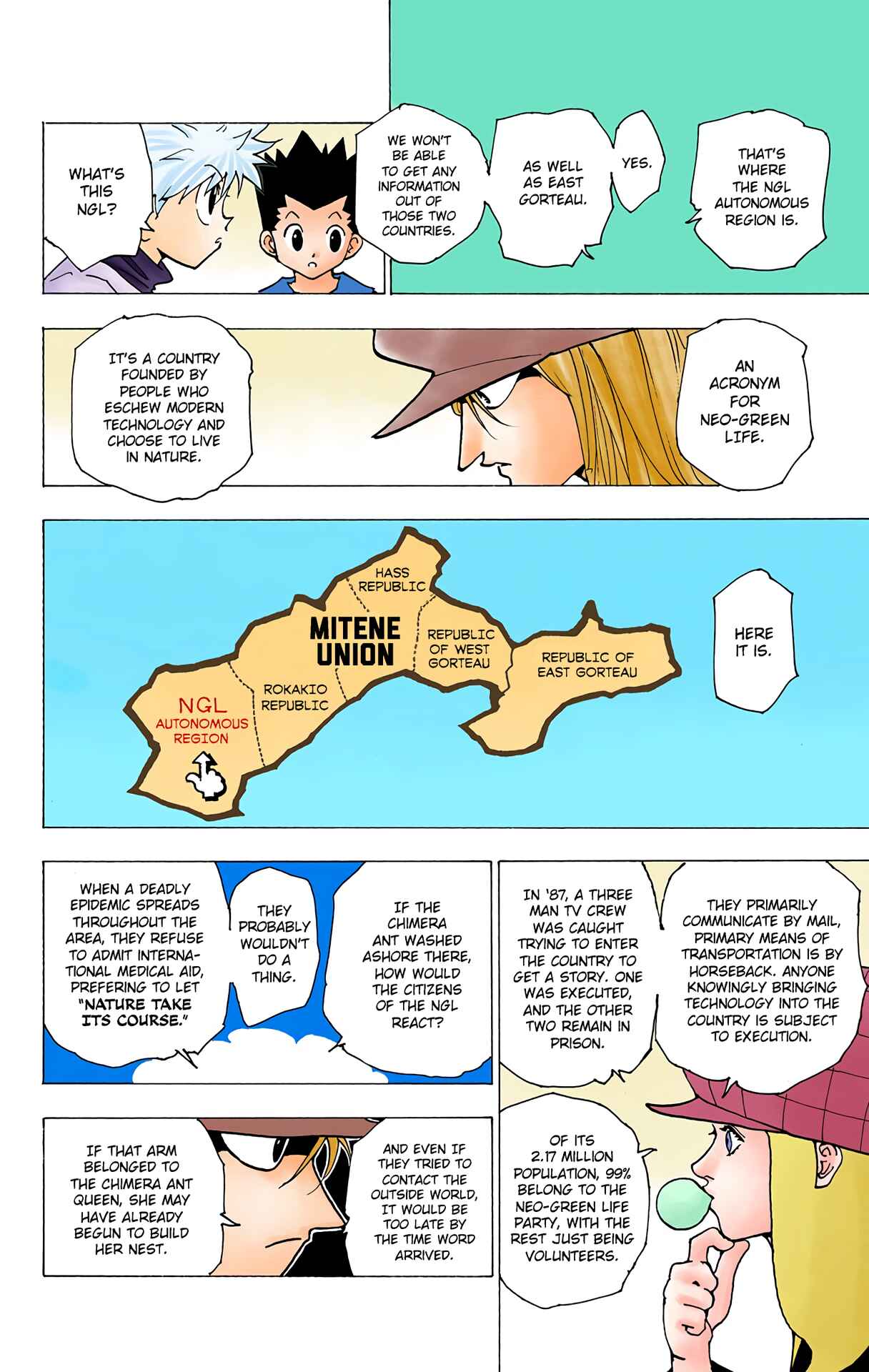 Page 9 Chapter 188 HUNTER x HUNTER (Official Colored)