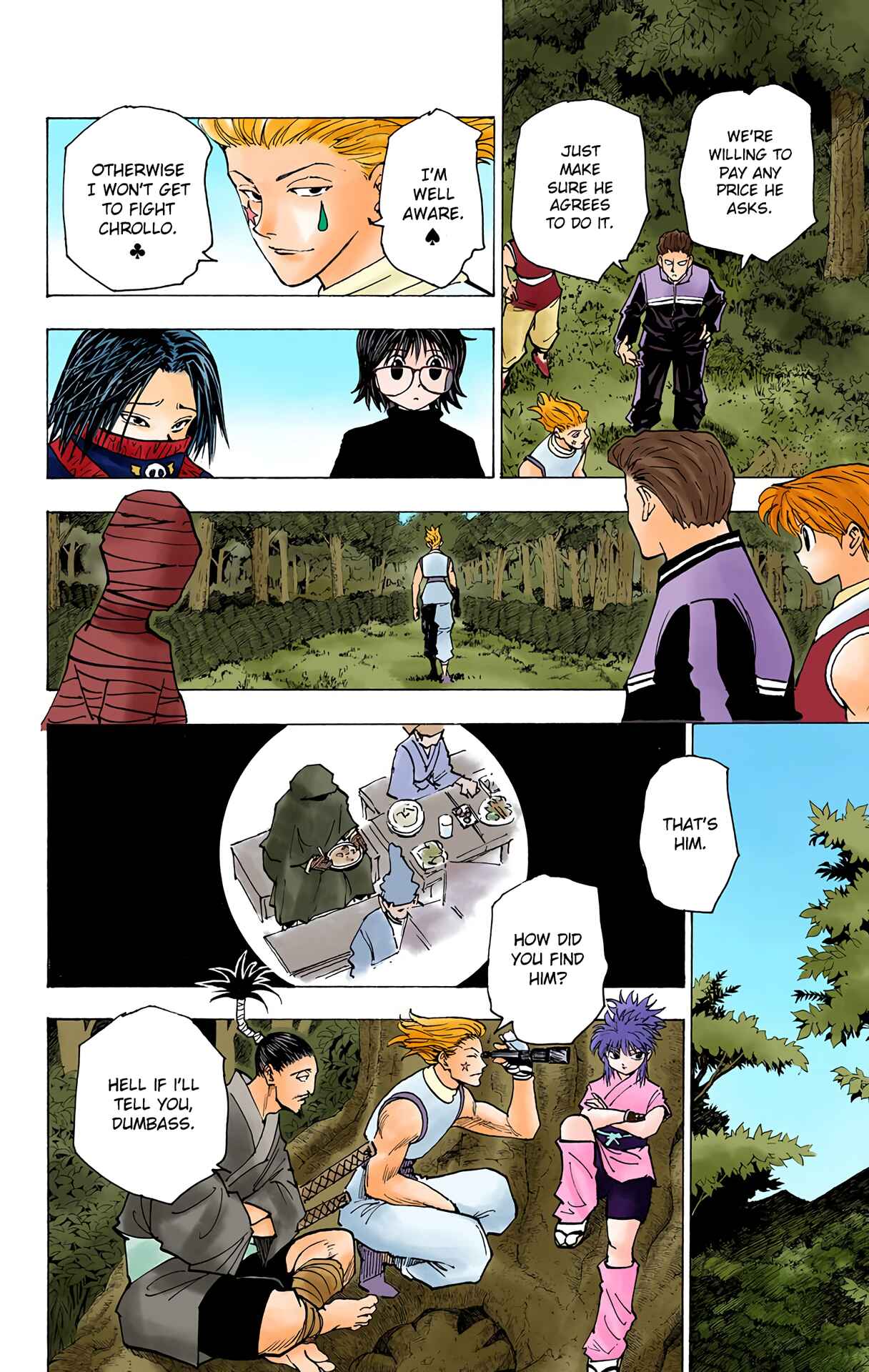 Page 10 Chapter 170 HUNTER x HUNTER (Official Colored)