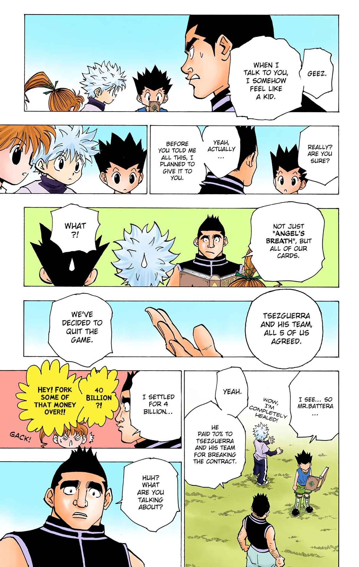 Page 9 Chapter 182 HUNTER x HUNTER (Official Colored)