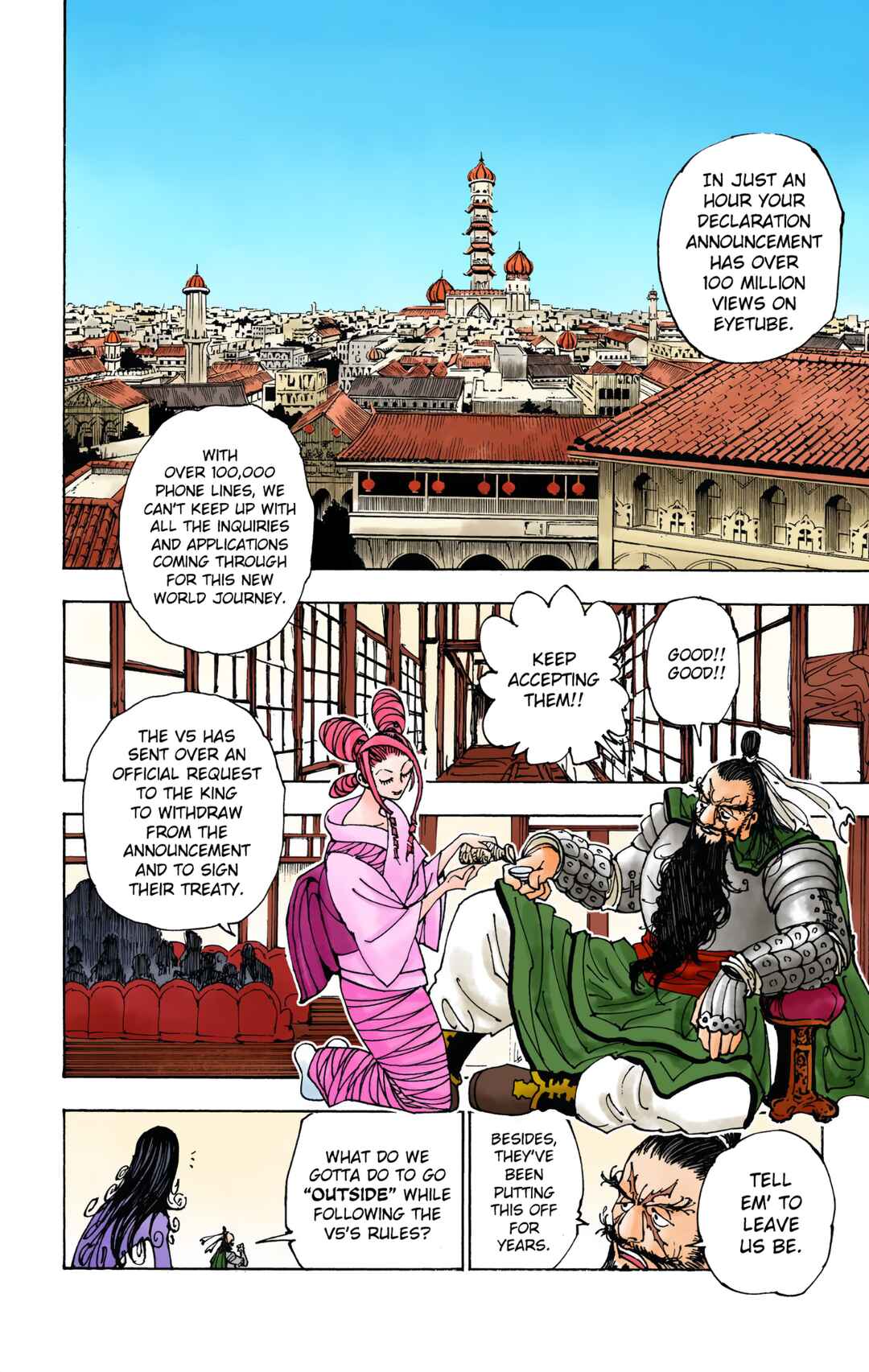 Page 14 Chapter 340 HUNTER x HUNTER (Official Colored)